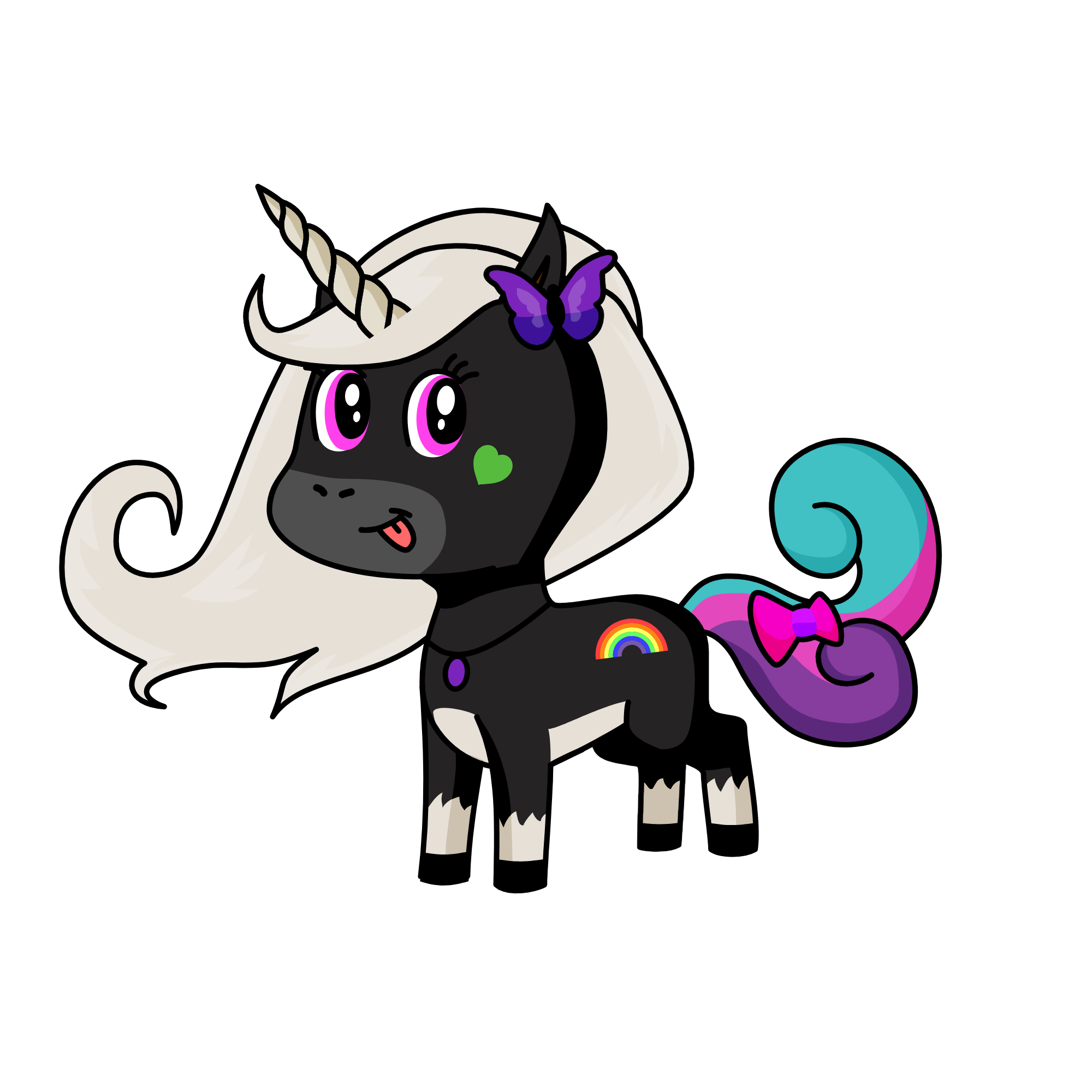 Herbs, the unicorn