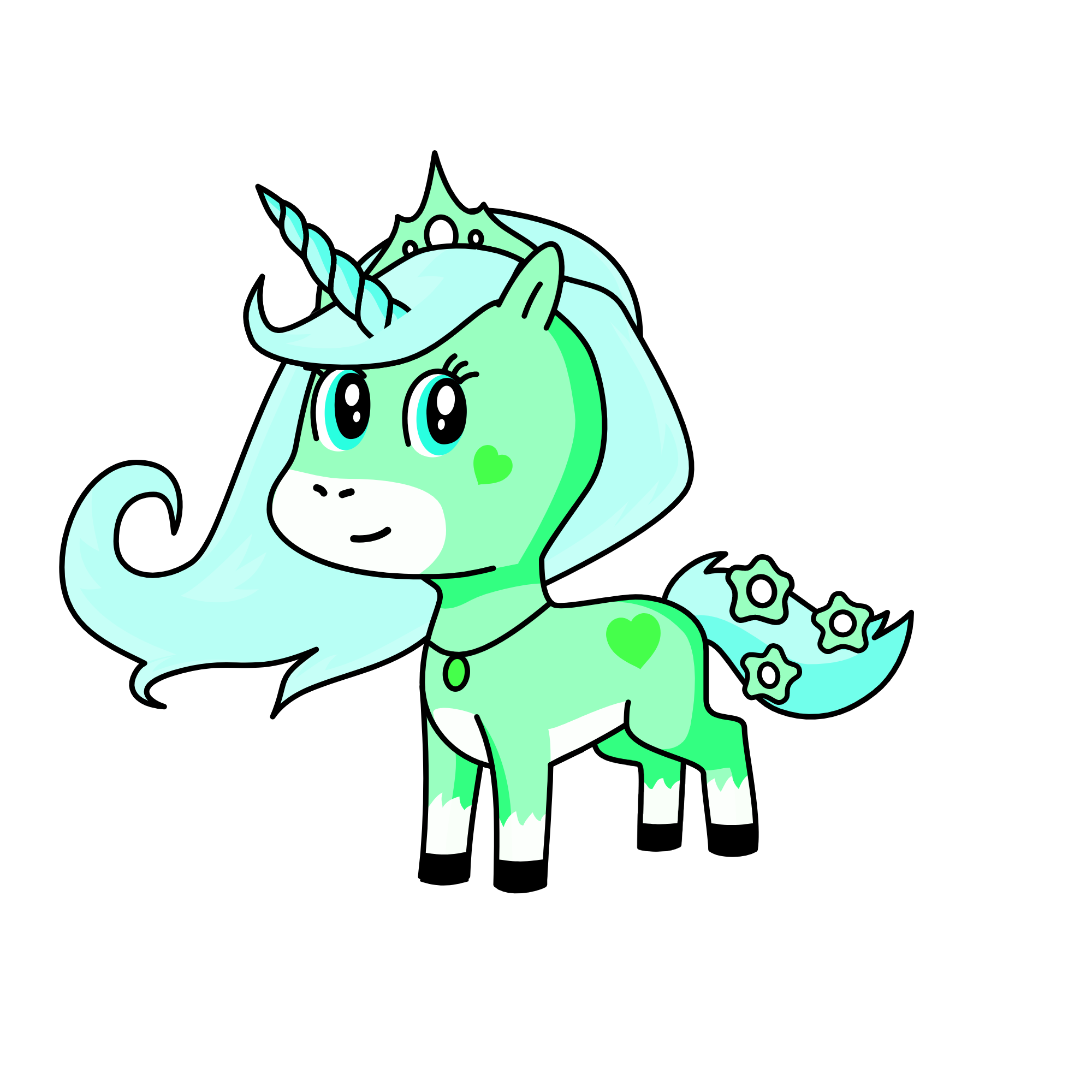 Sky-Naturity, the unicorn