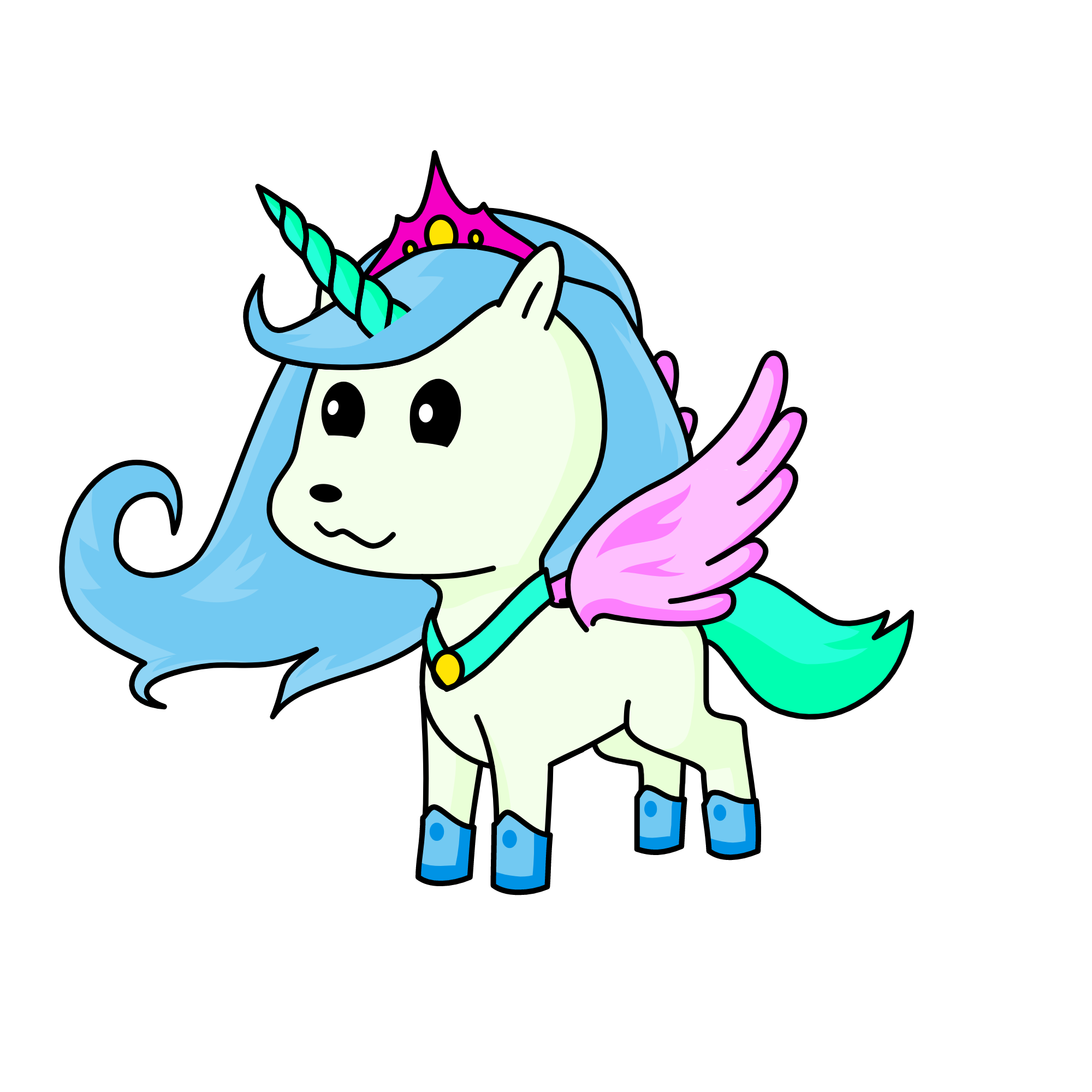 WHITEST, the unicorn