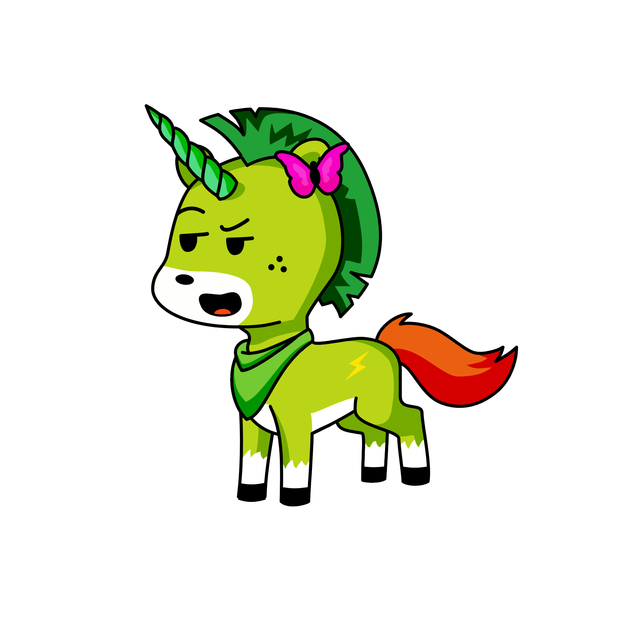 Dumpster, the unicorn