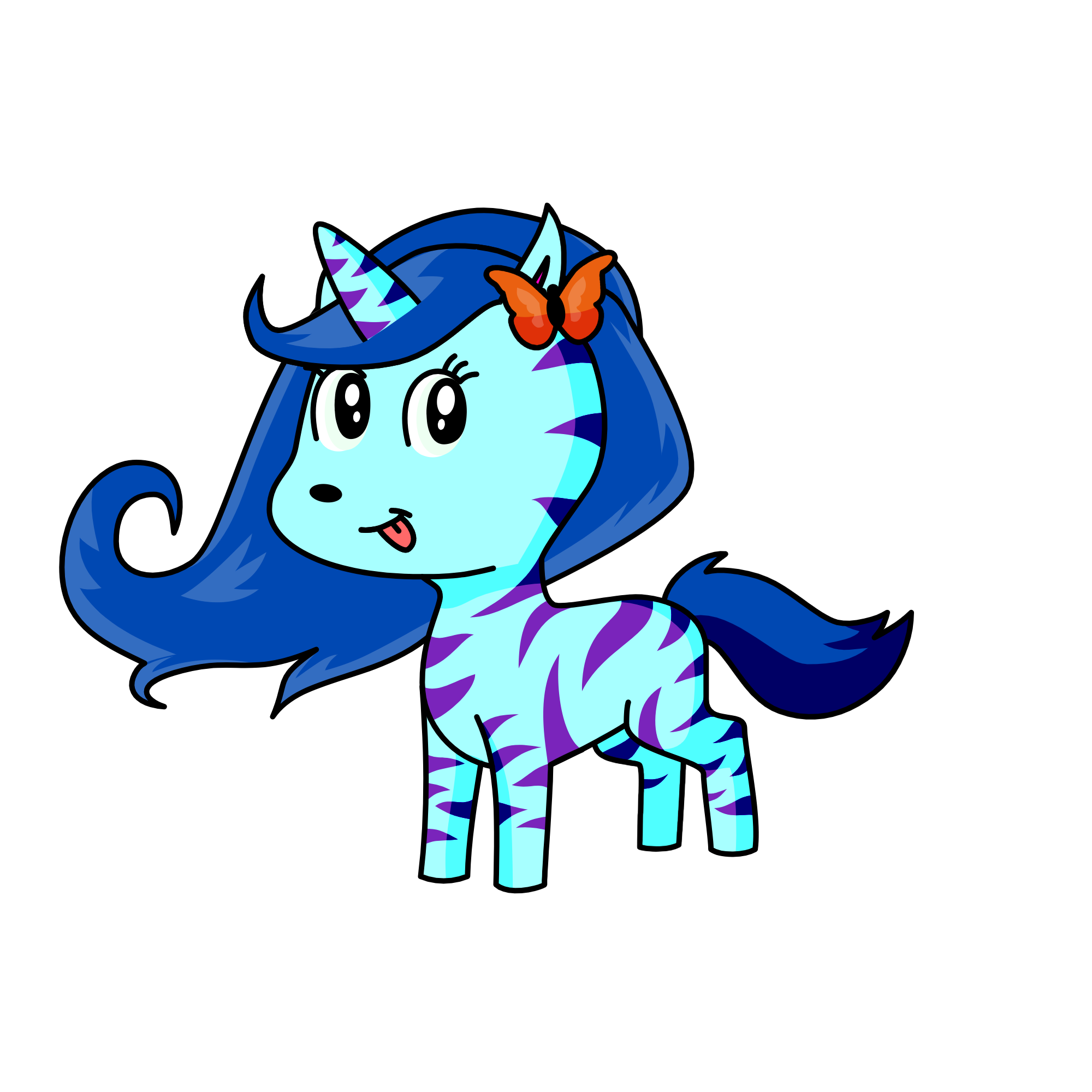 Amelia, the unicorn
