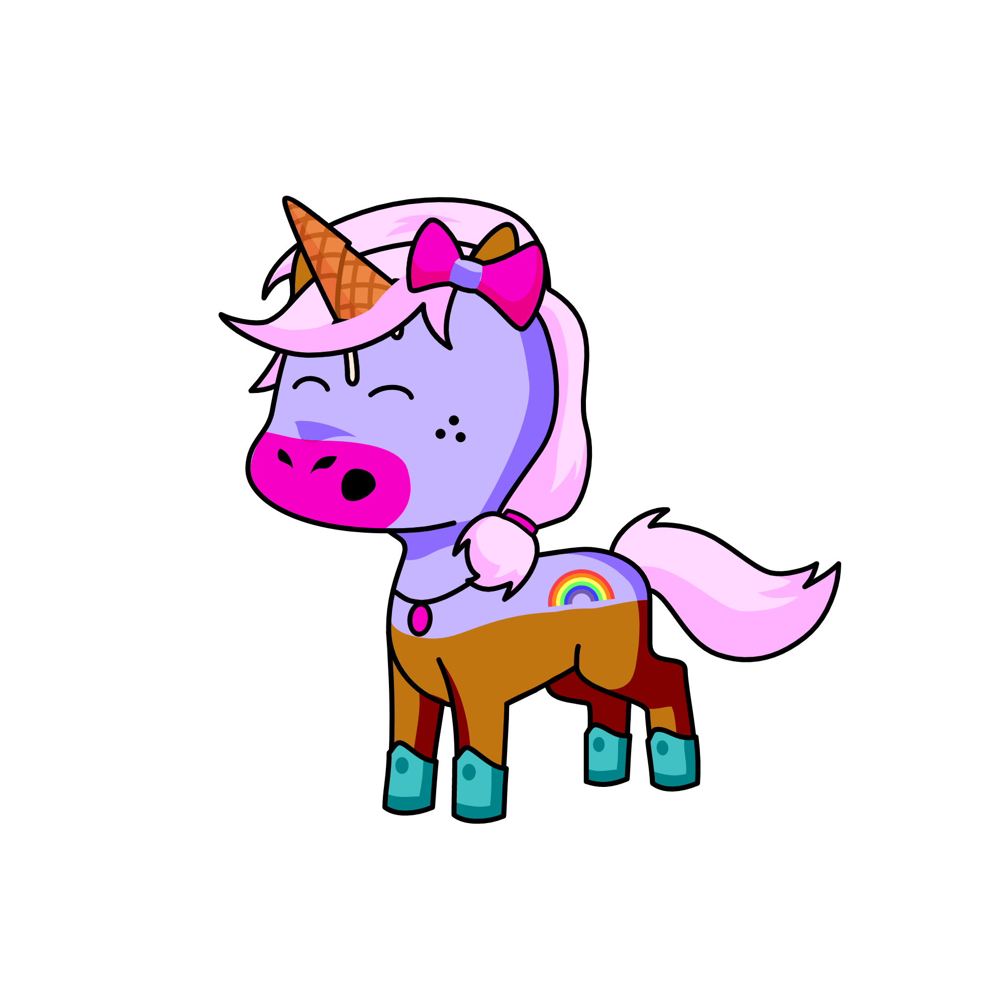 Ballerina, the unicorn