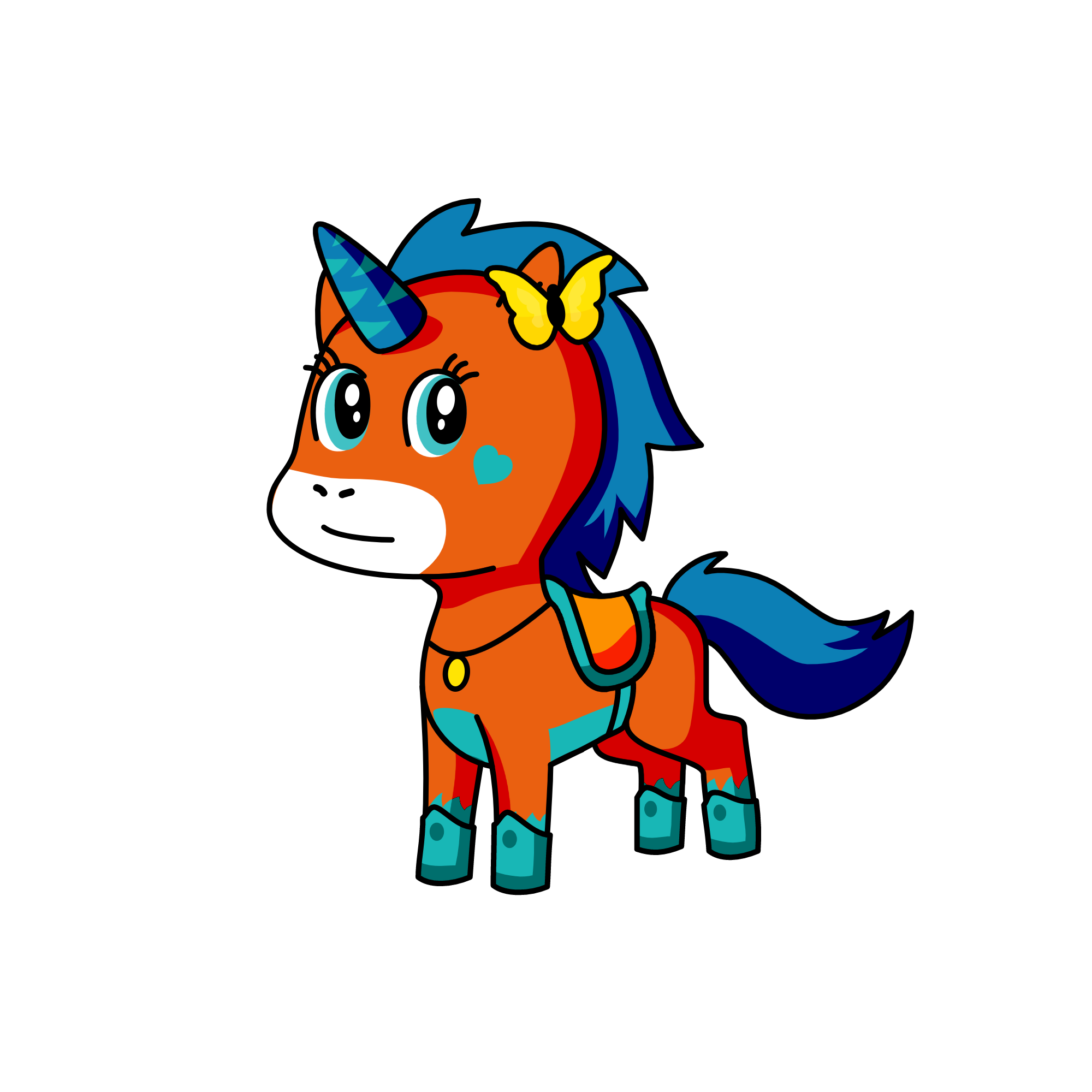 hipsonia, the unicorn