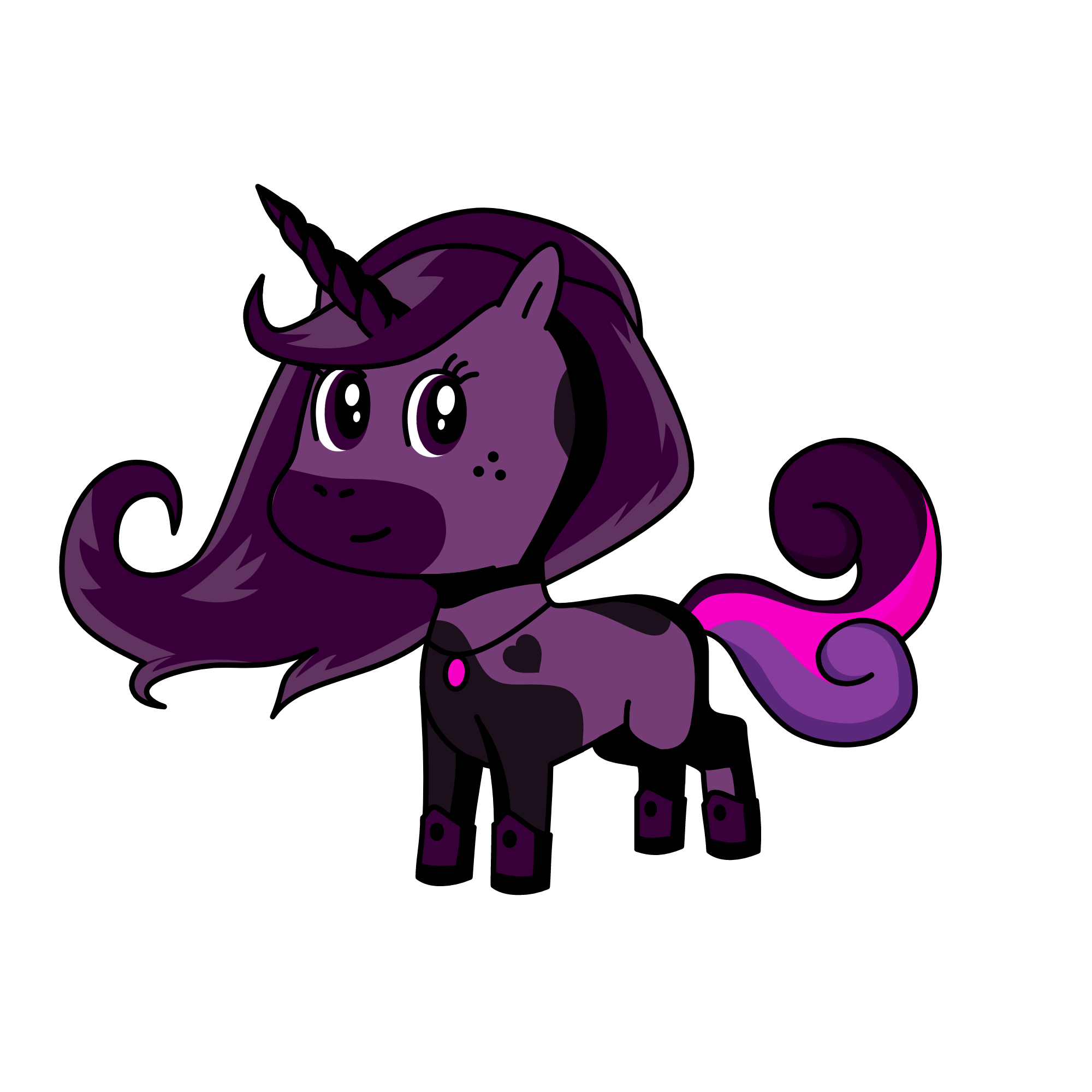 midnight sonia, the unicorn