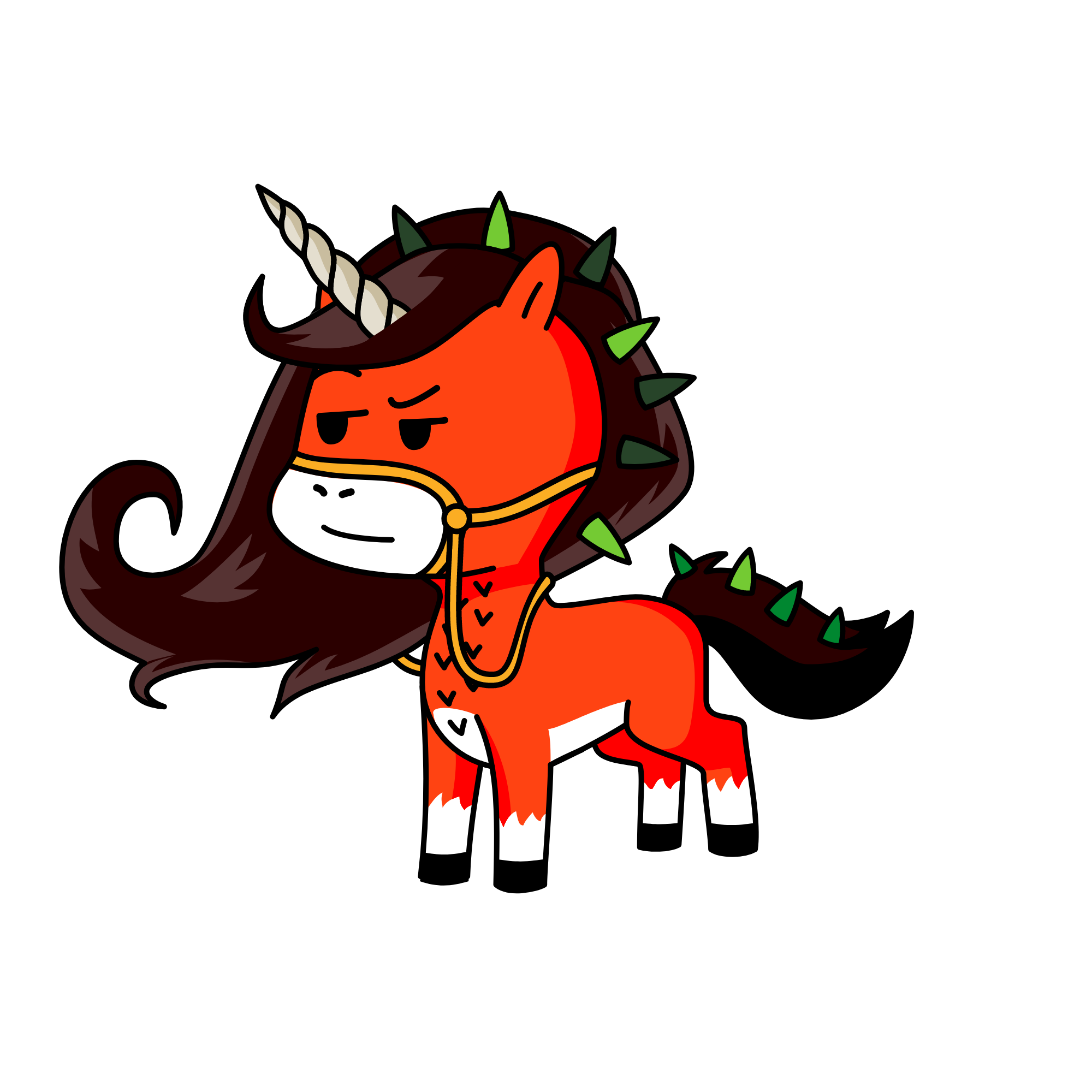 hi, the unicorn