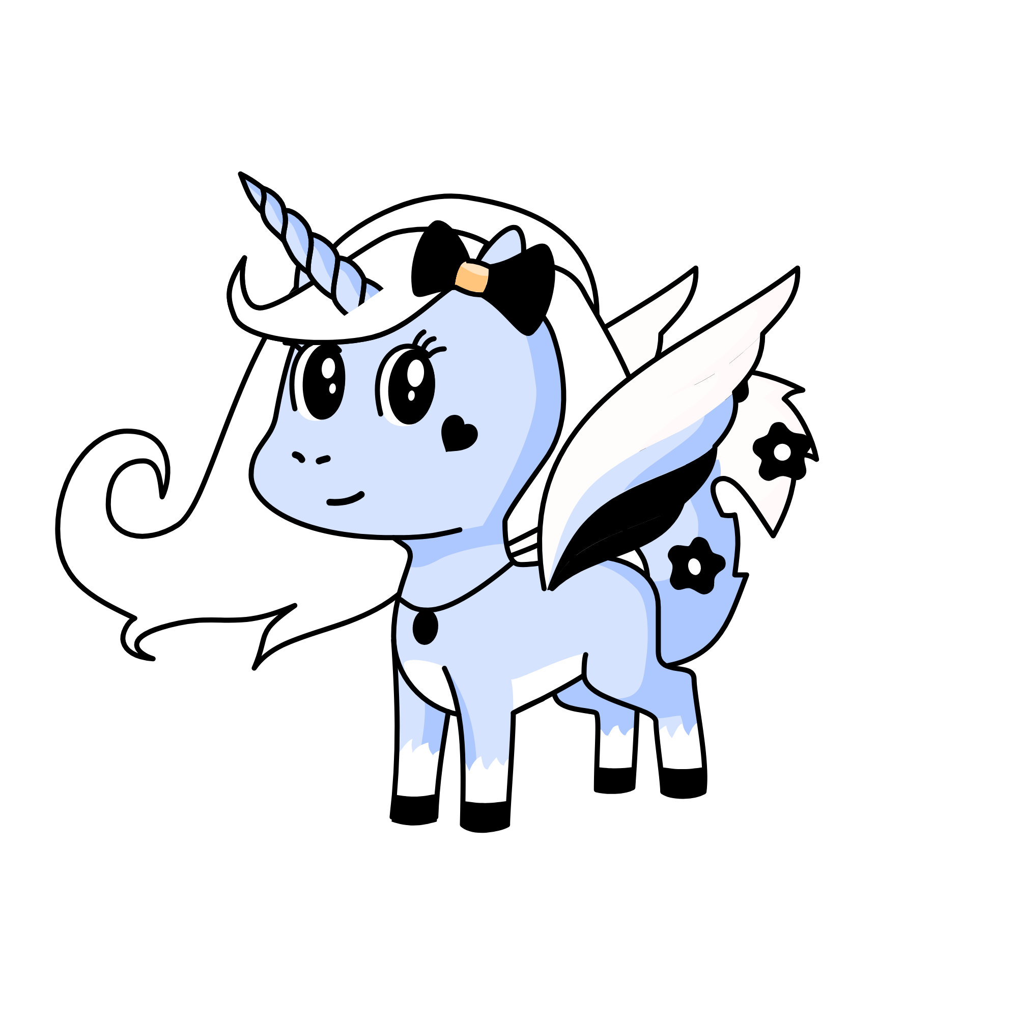 LilyBloom ( Healer, Mother of WonderLily), the unicorn