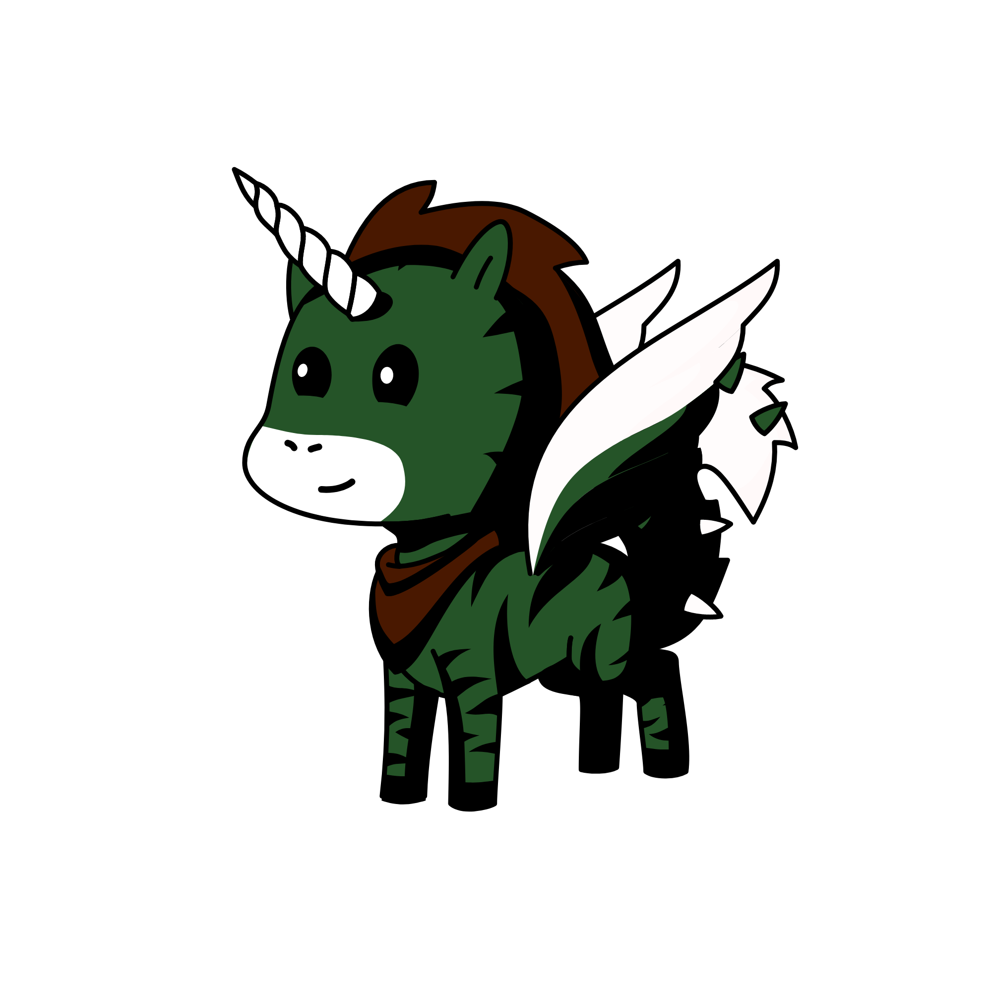 ForestTremble ( Warrior, Father of WonderLily), the unicorn