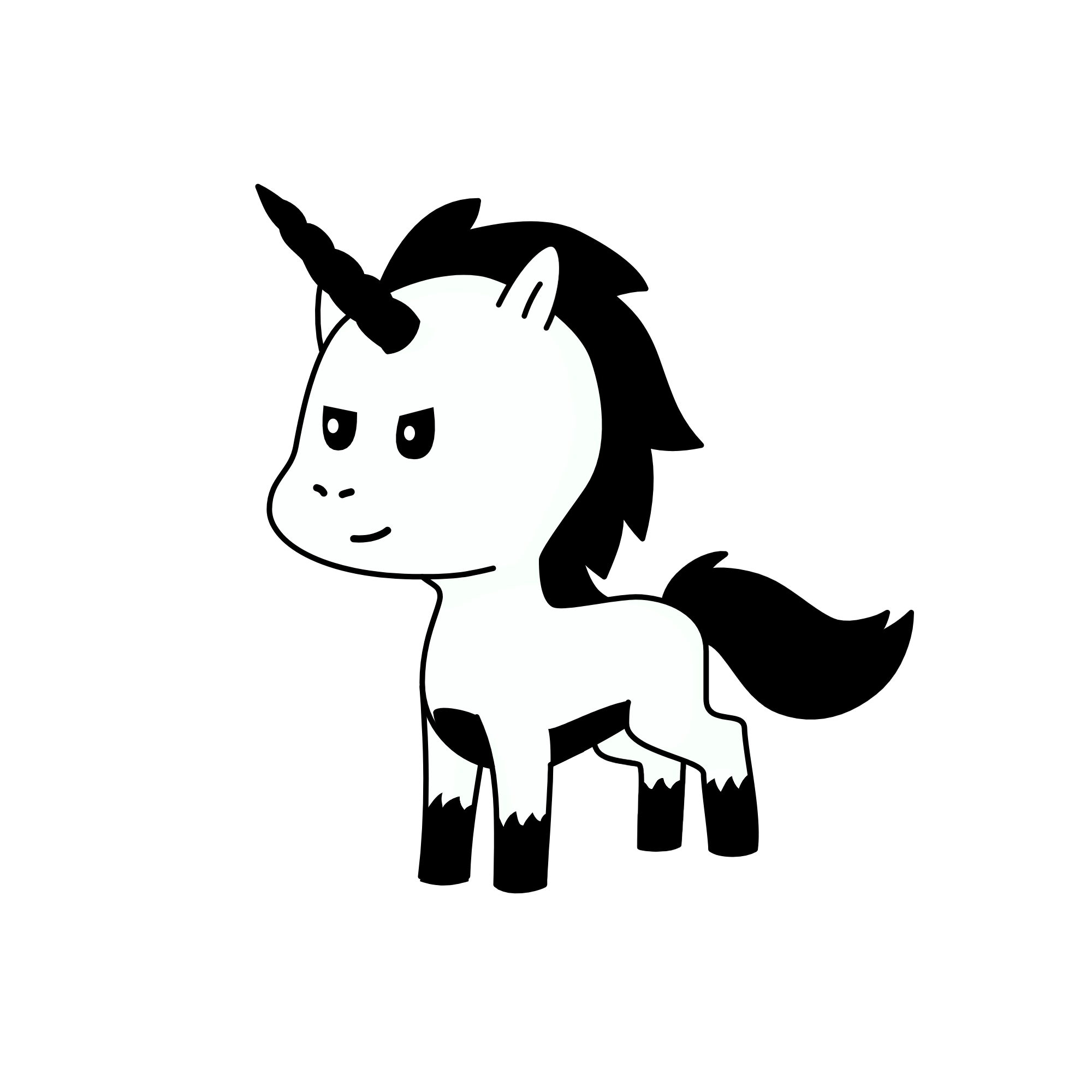 Luna, the unicorn