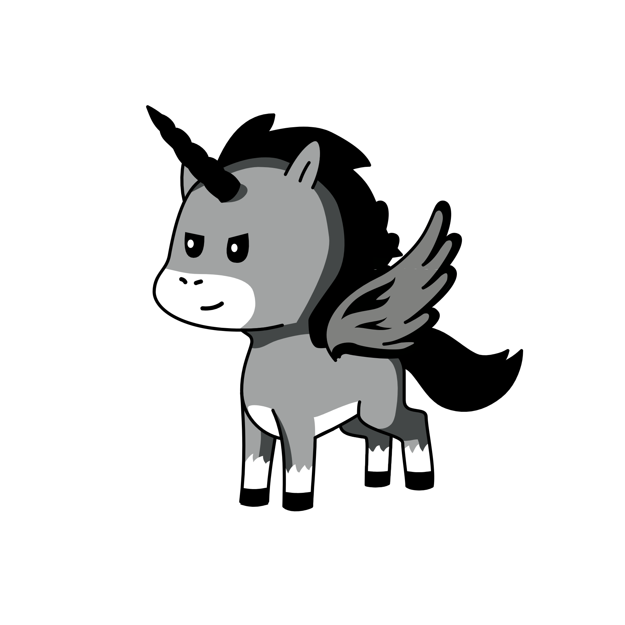 Luna, the unicorn