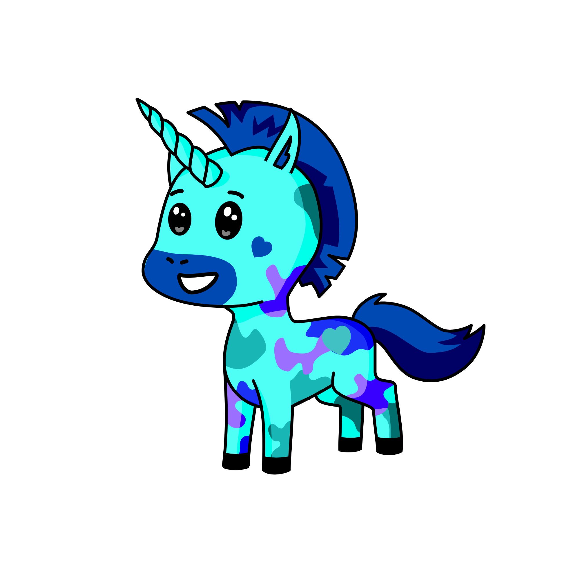 Cutie , the unicorn