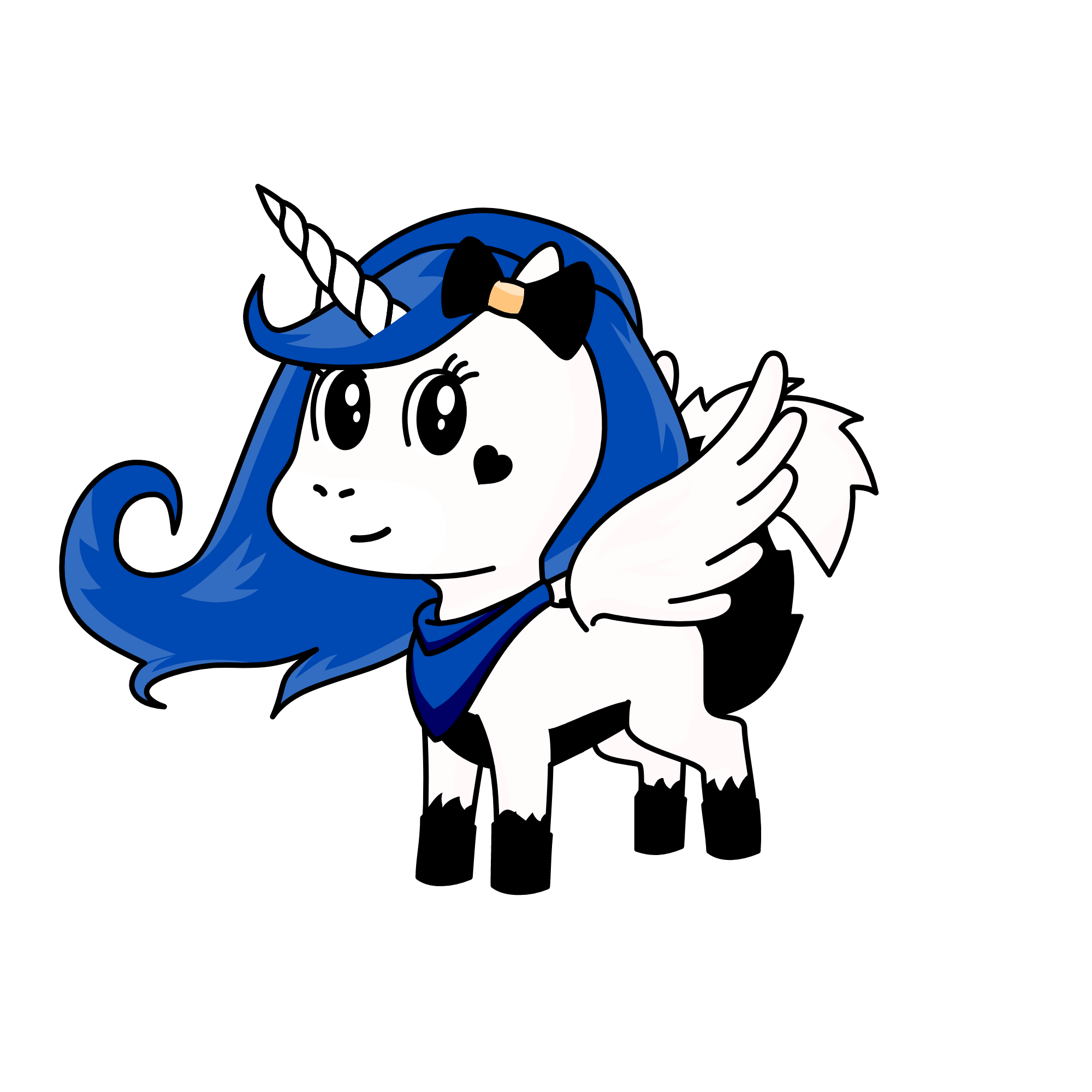 SAY YES IF YOU WANNA BE FRIEND, the unicorn