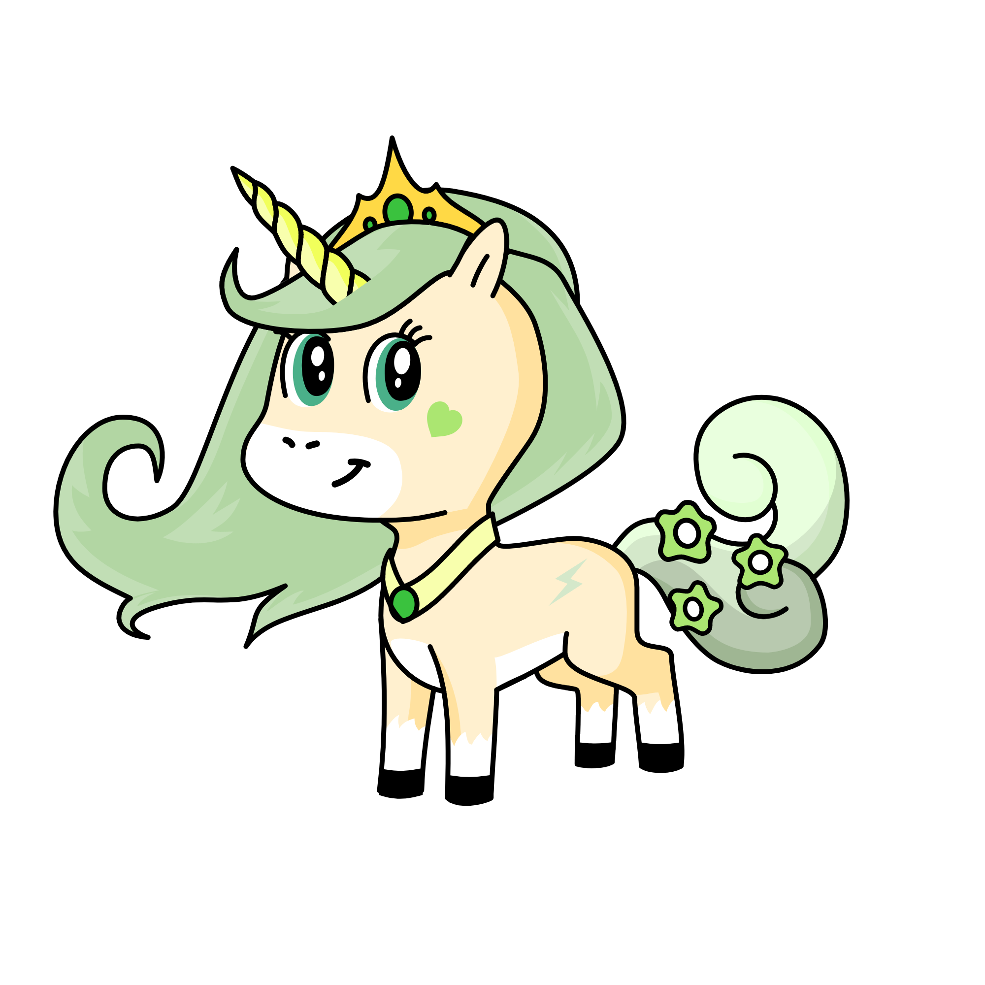 Erthie, the unicorn