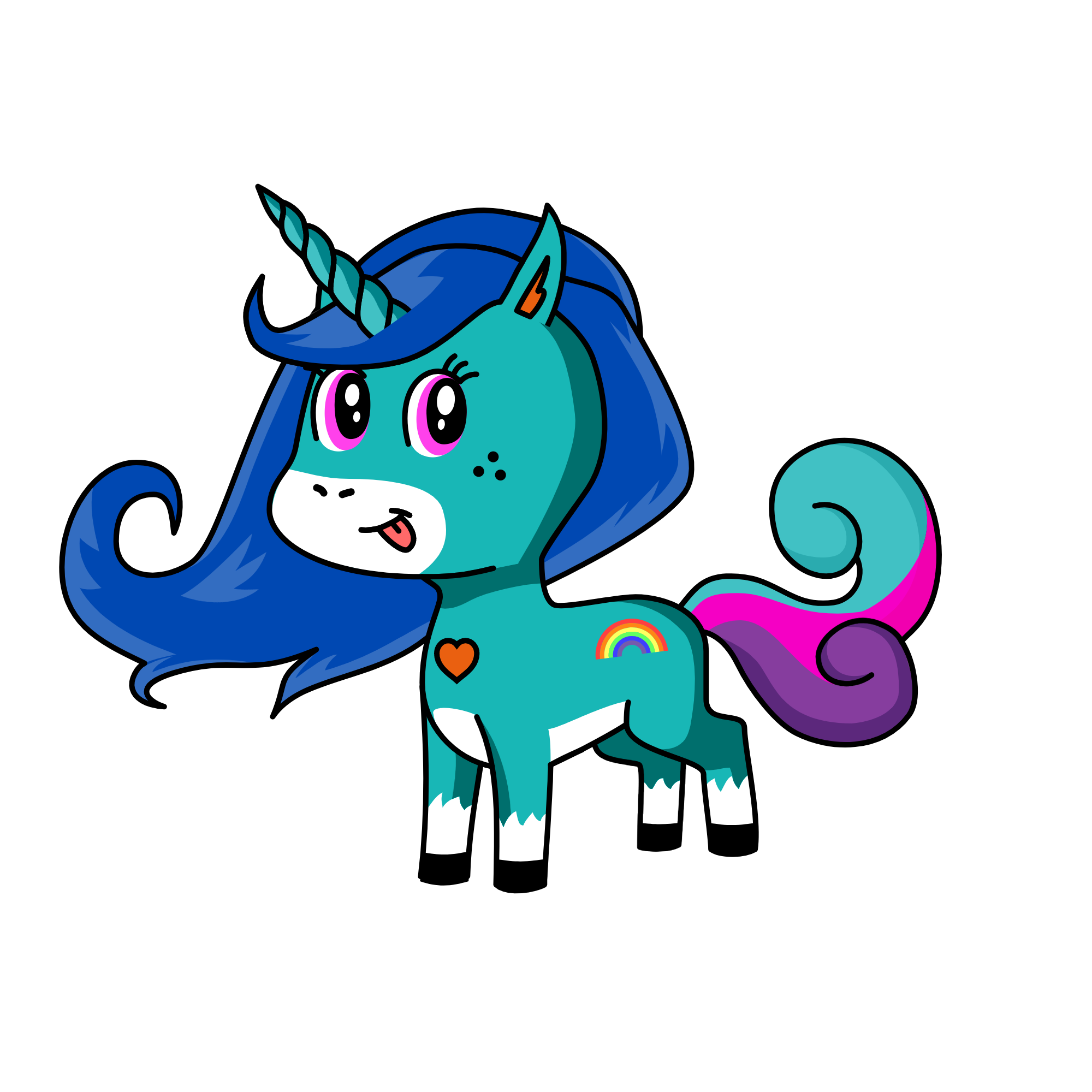 nighty, the unicorn