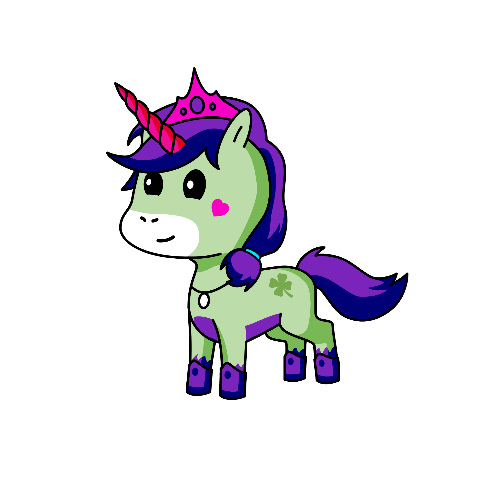 Iris, the unicorn