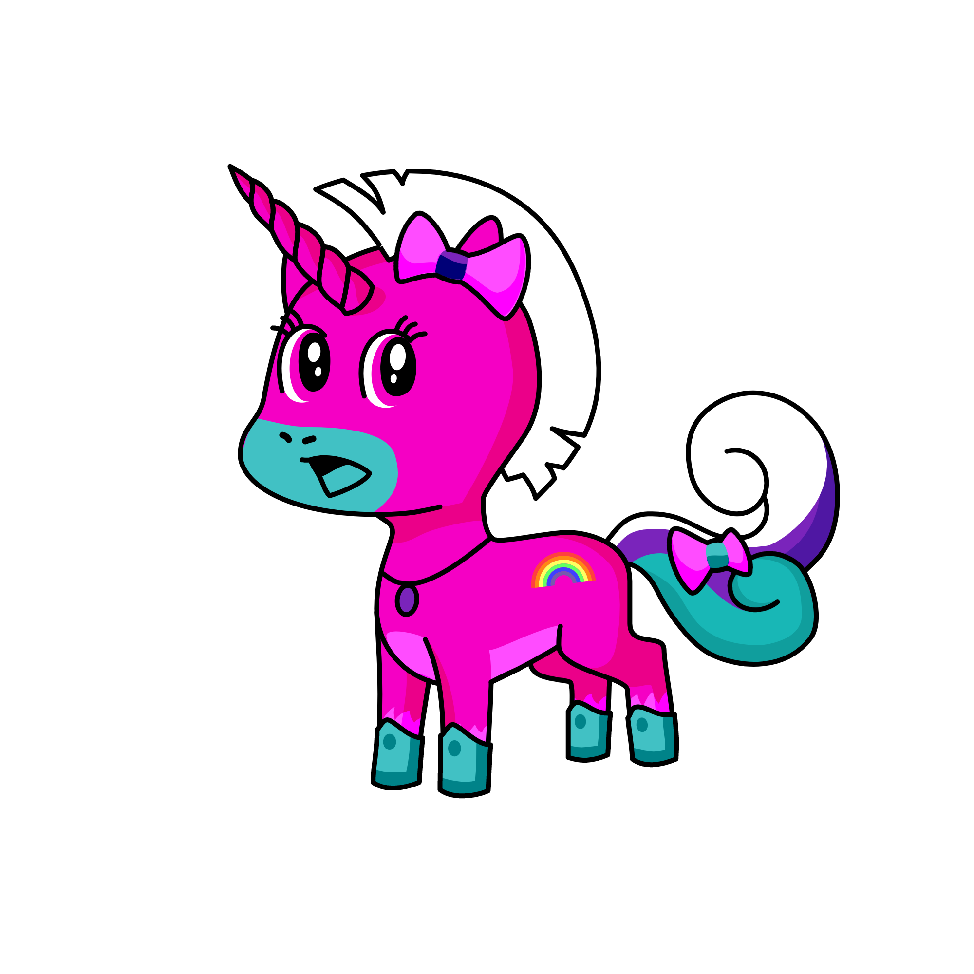 bow chami, the unicorn