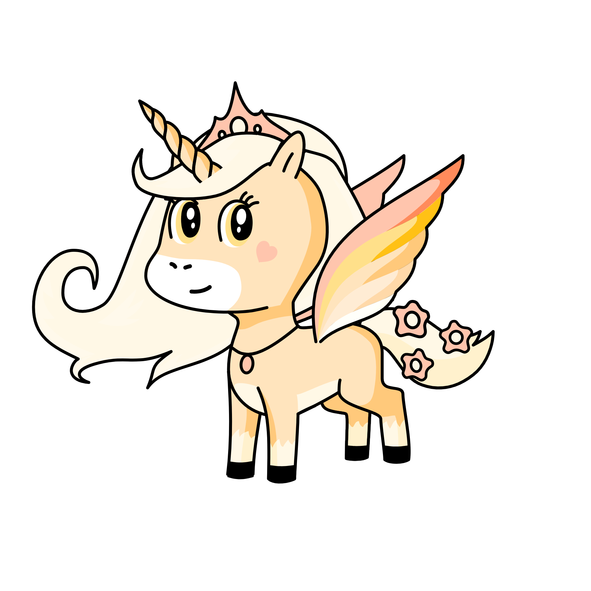 Sunny-Naturity, the unicorn