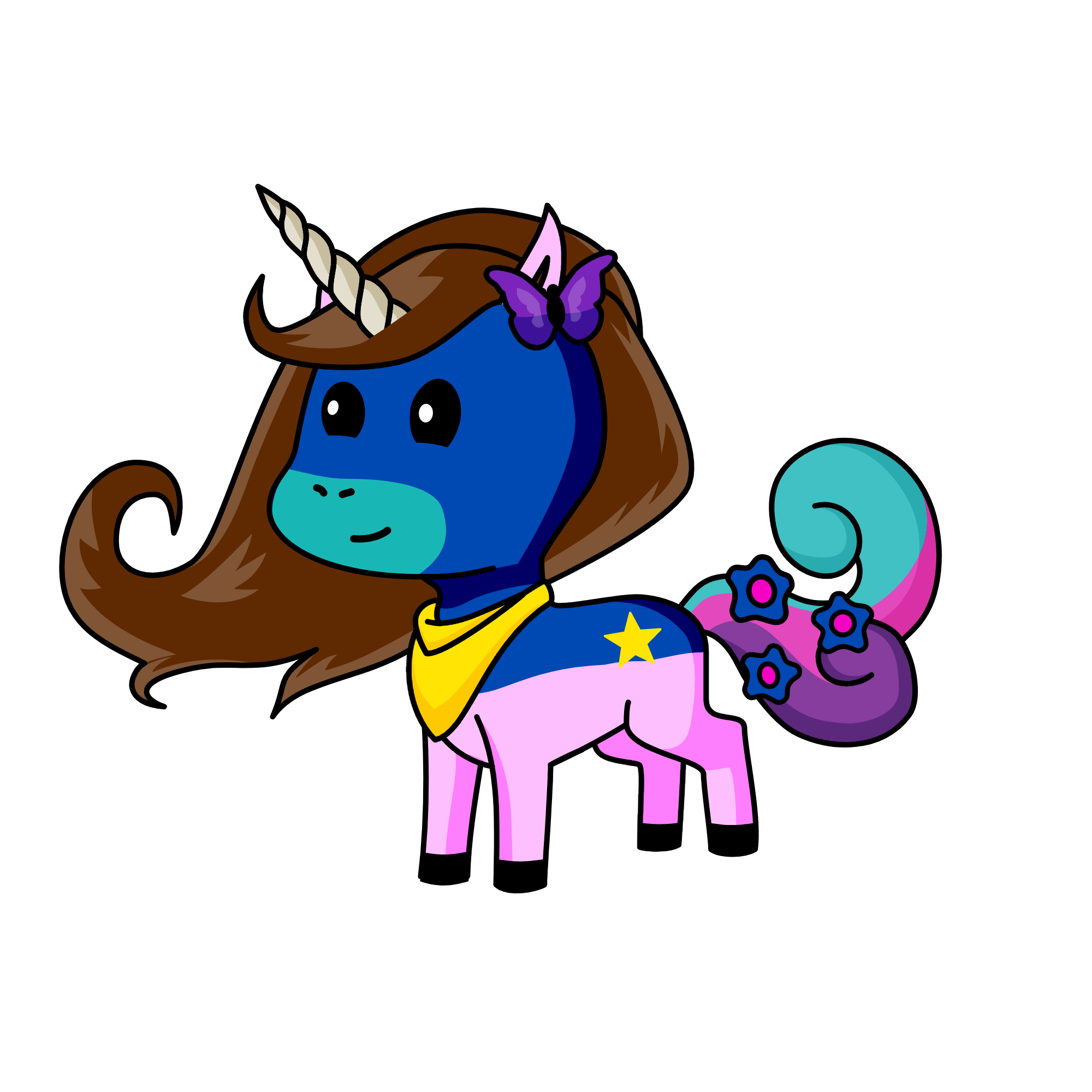Nightshade, the unicorn