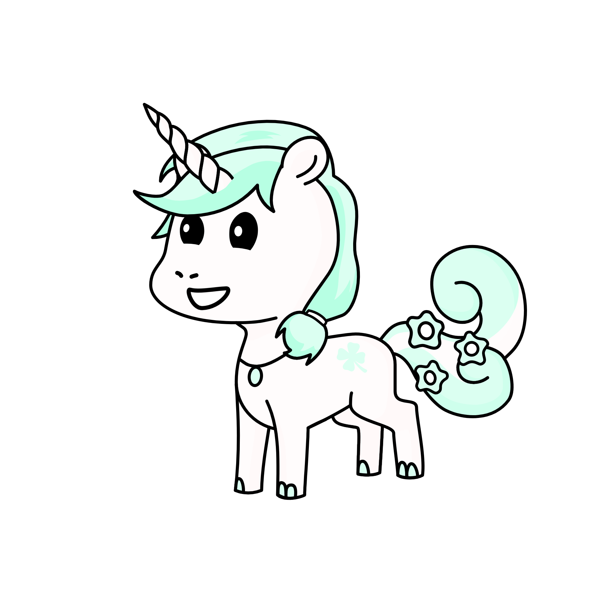 Snowfall, the unicorn