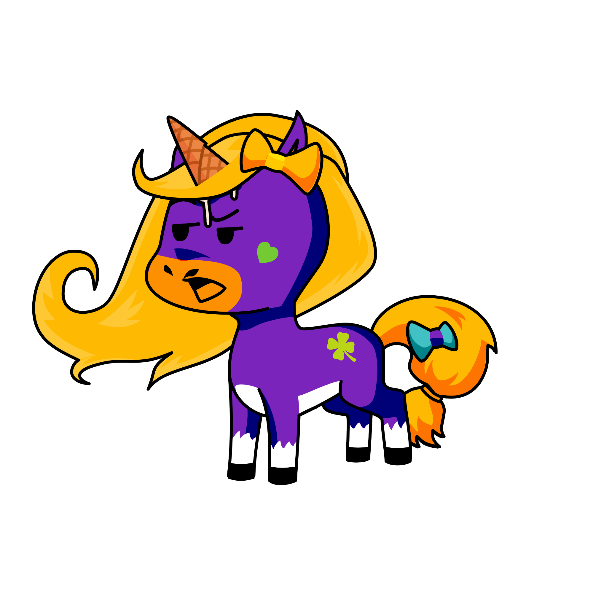 FUCKMEDADDYANDLICKANDSUCKMYPUSSY, the unicorn