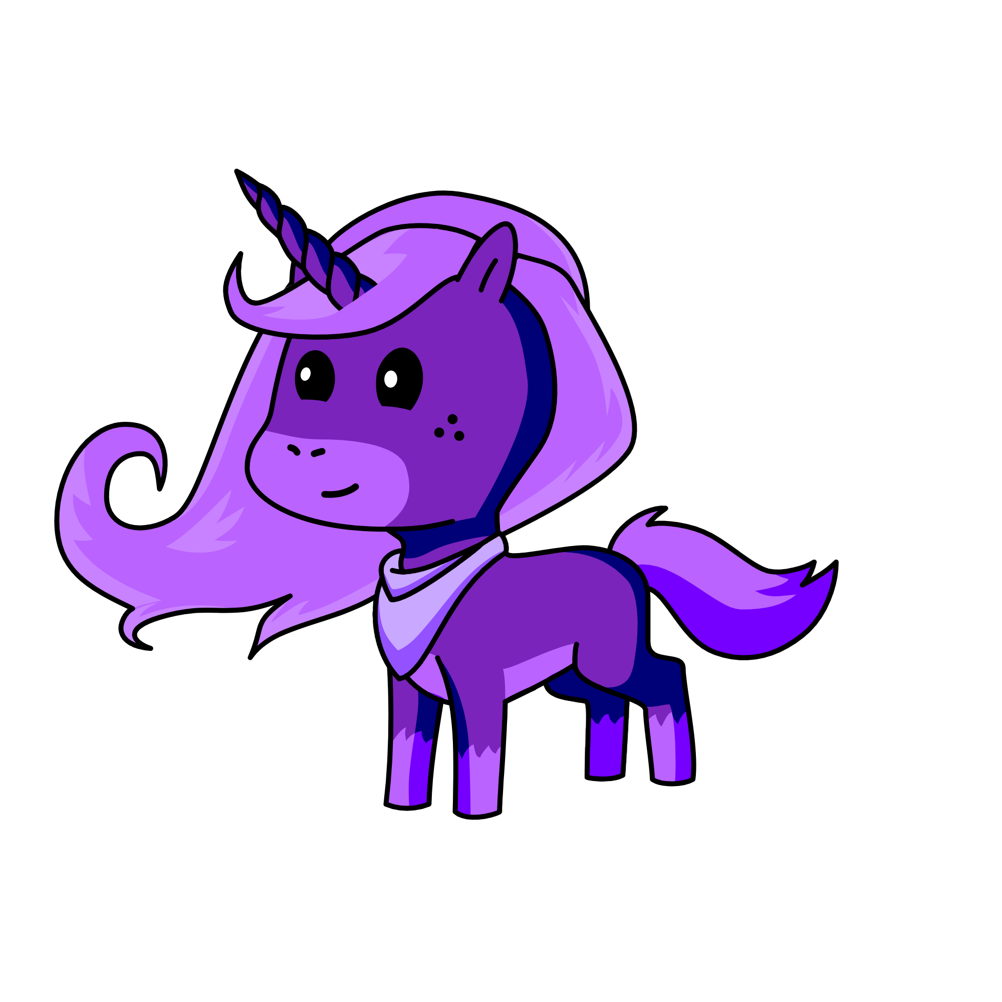 nightmare's daughter, the unicorn
