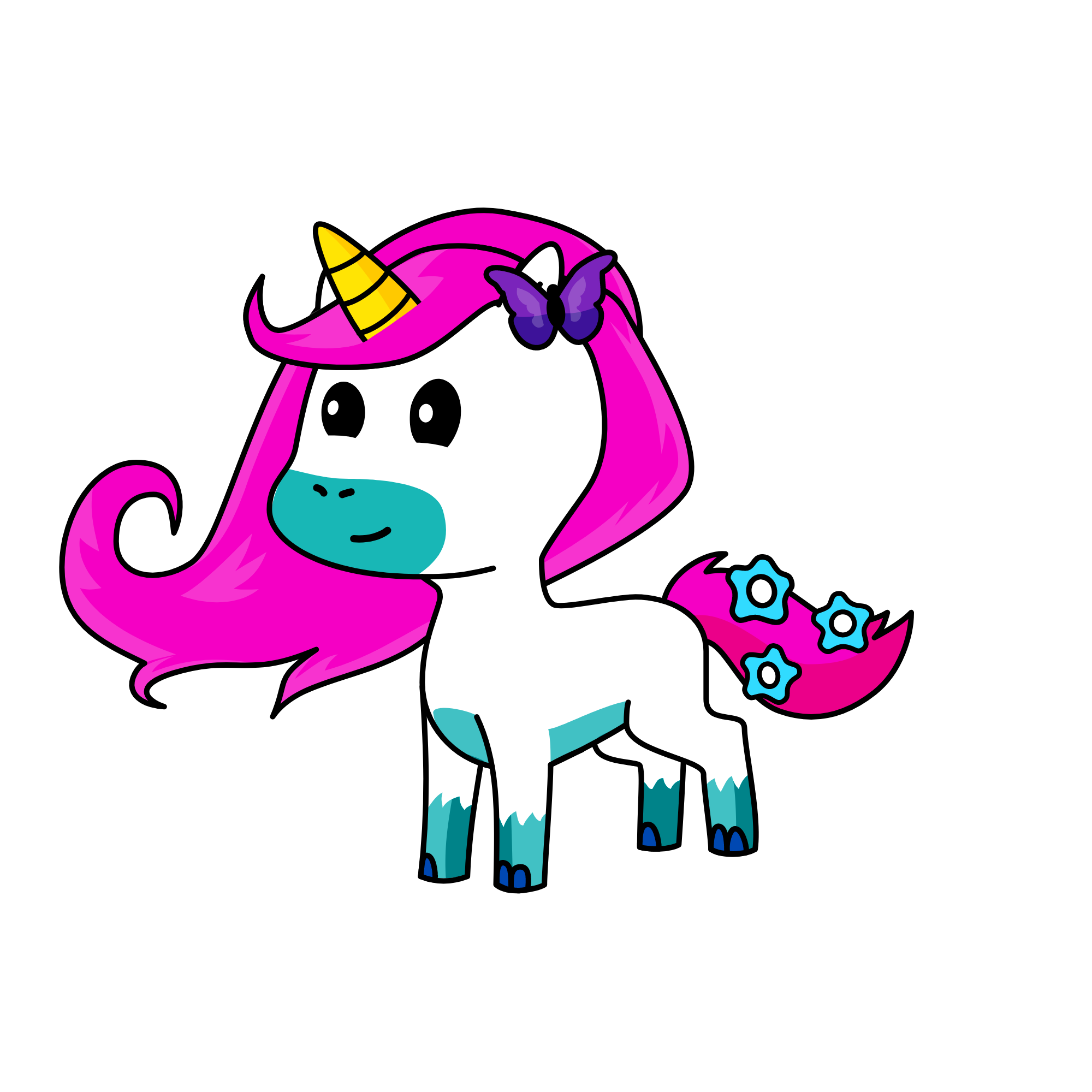 abcd, the unicorn
