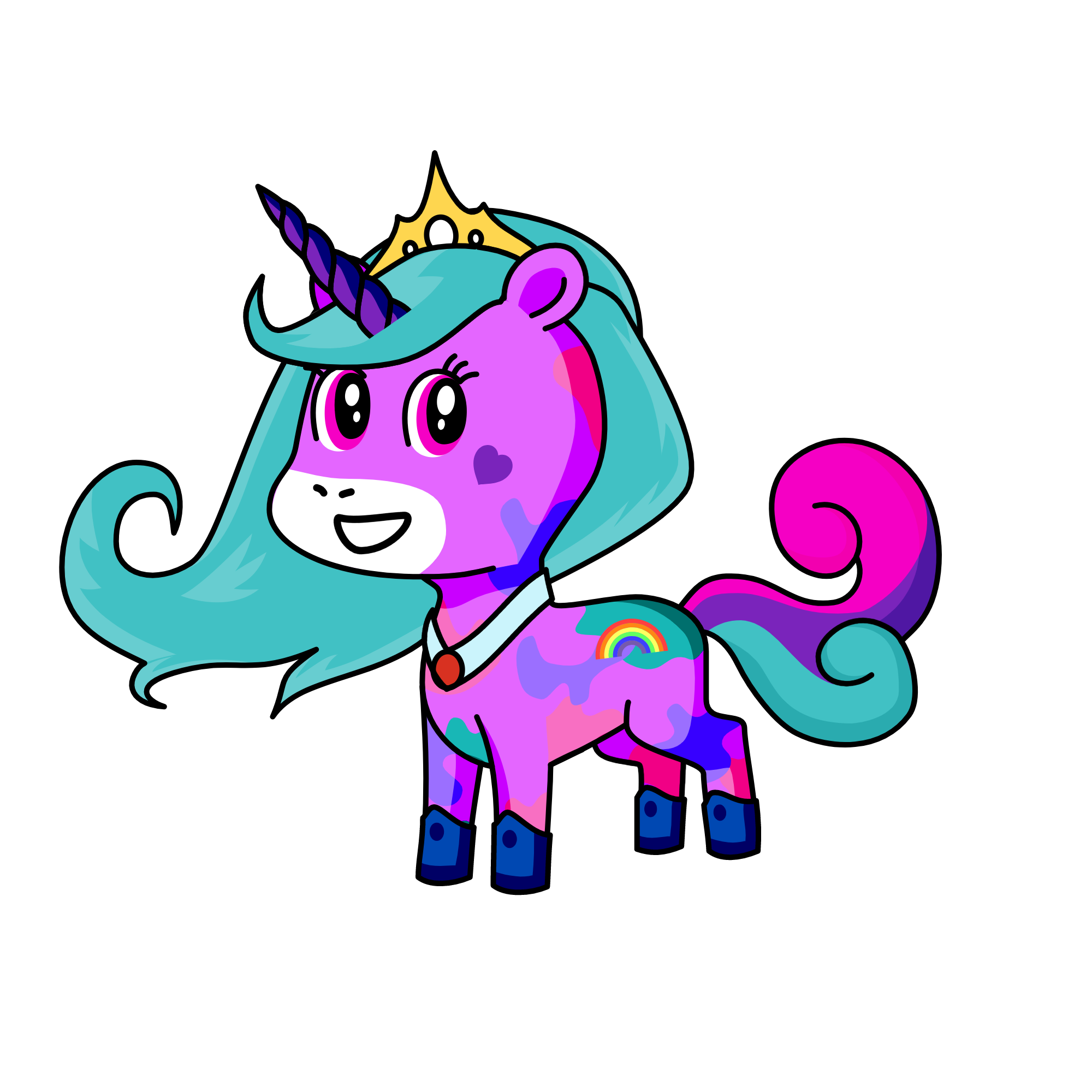 princess uni, the unicorn