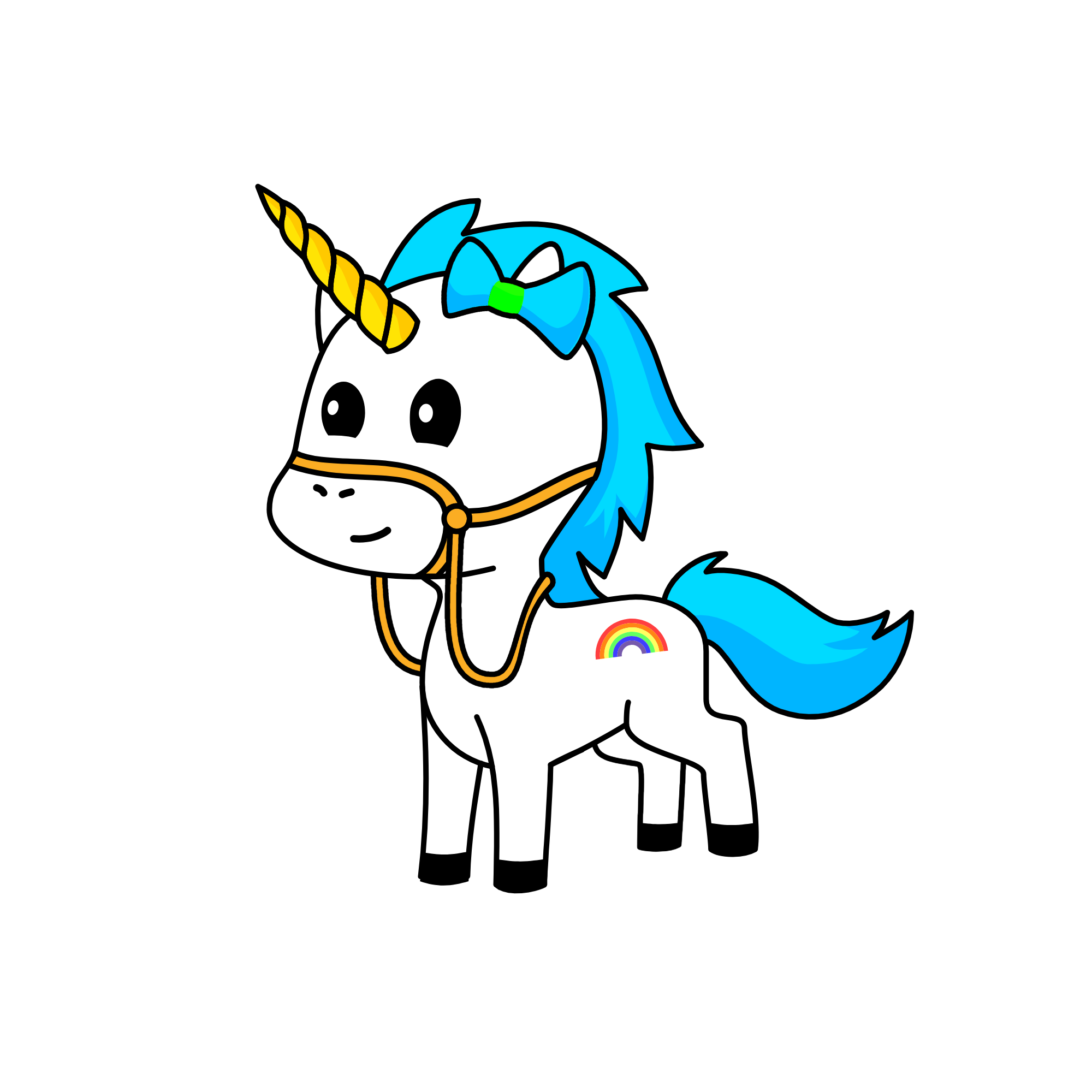 Crystal, the unicorn