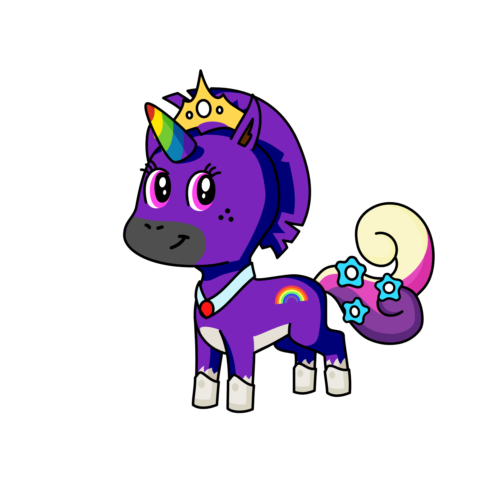 princess Night sparkle, the unicorn
