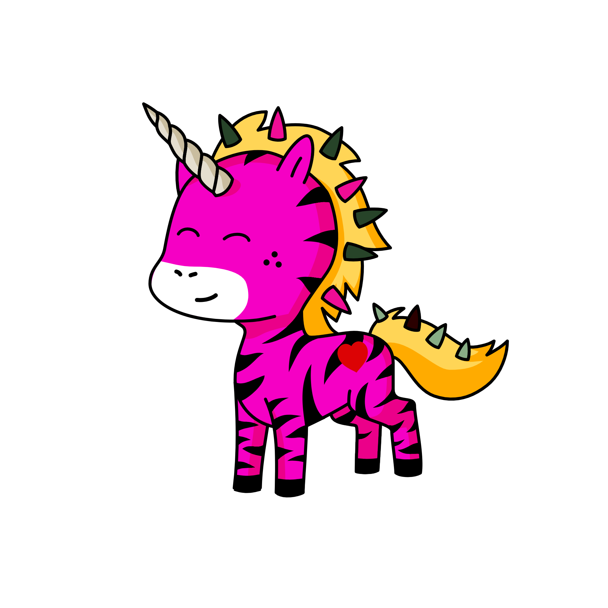 Heavy Metal Pony, the unicorn