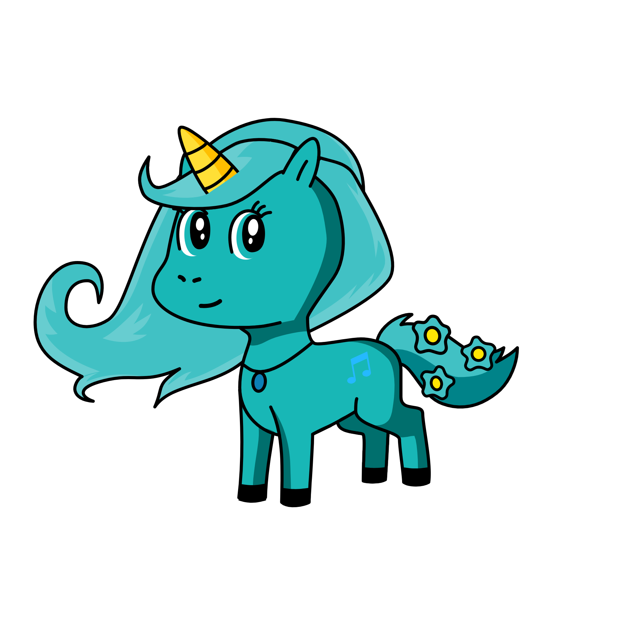 Mella, the unicorn