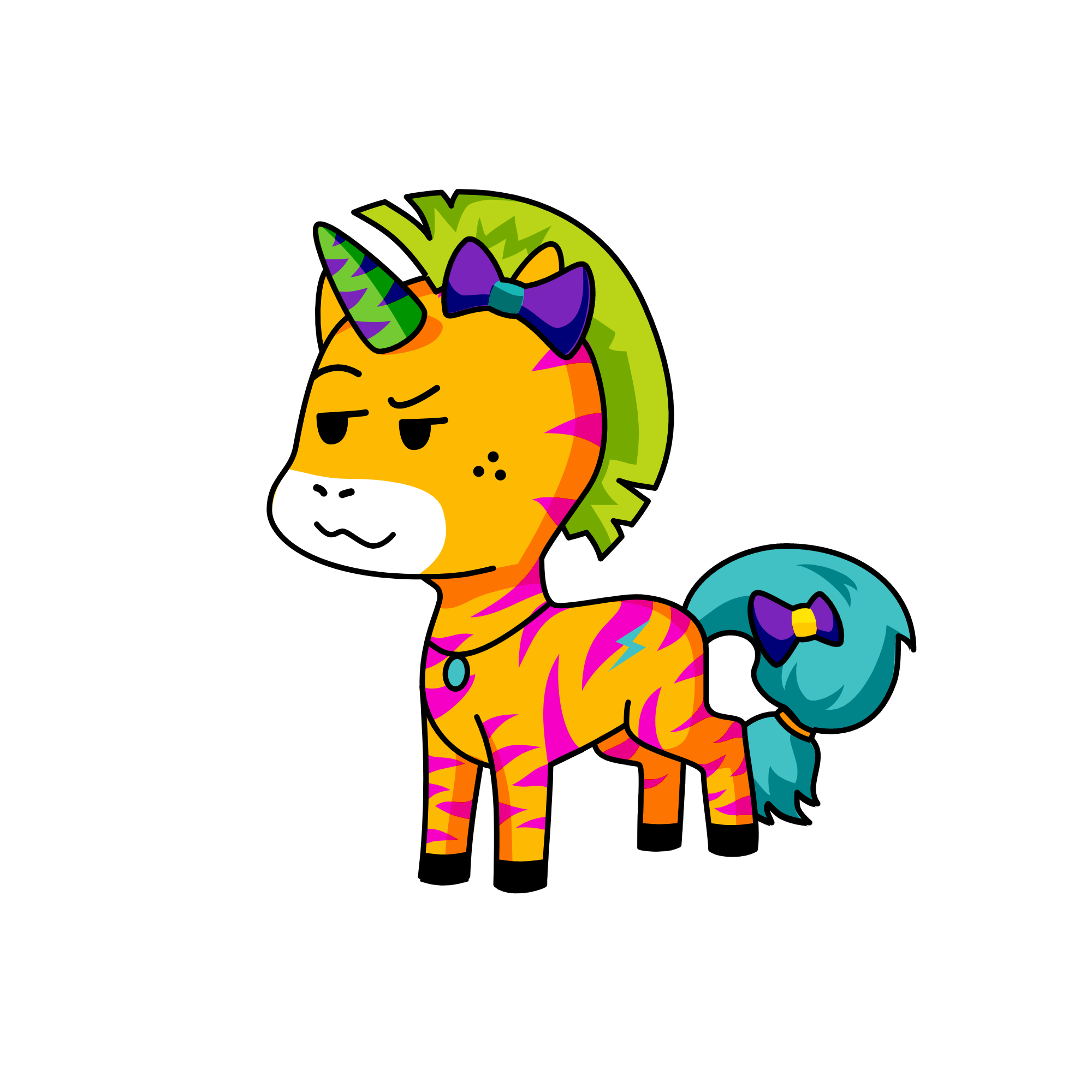 !!!!!, the unicorn