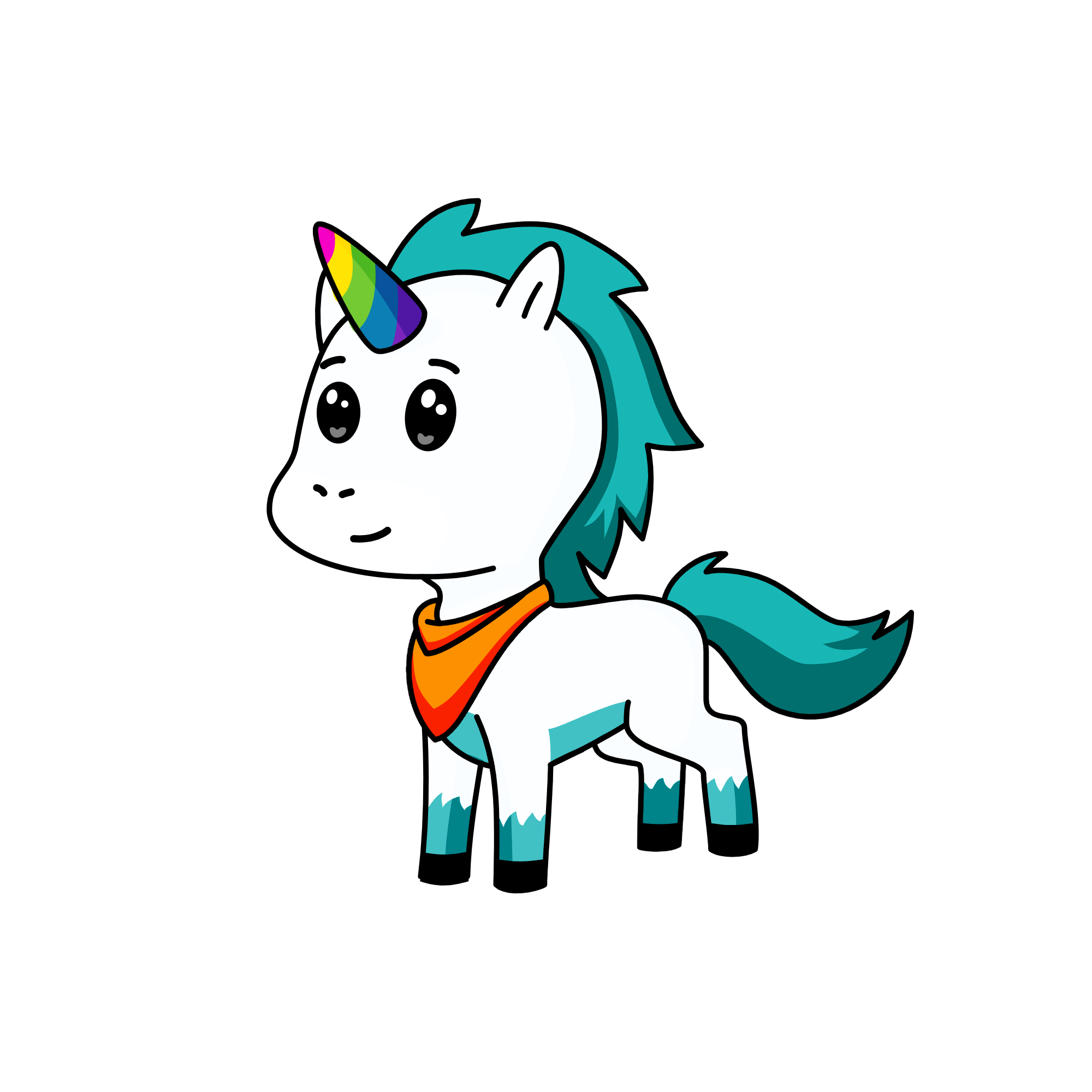 123, the unicorn
