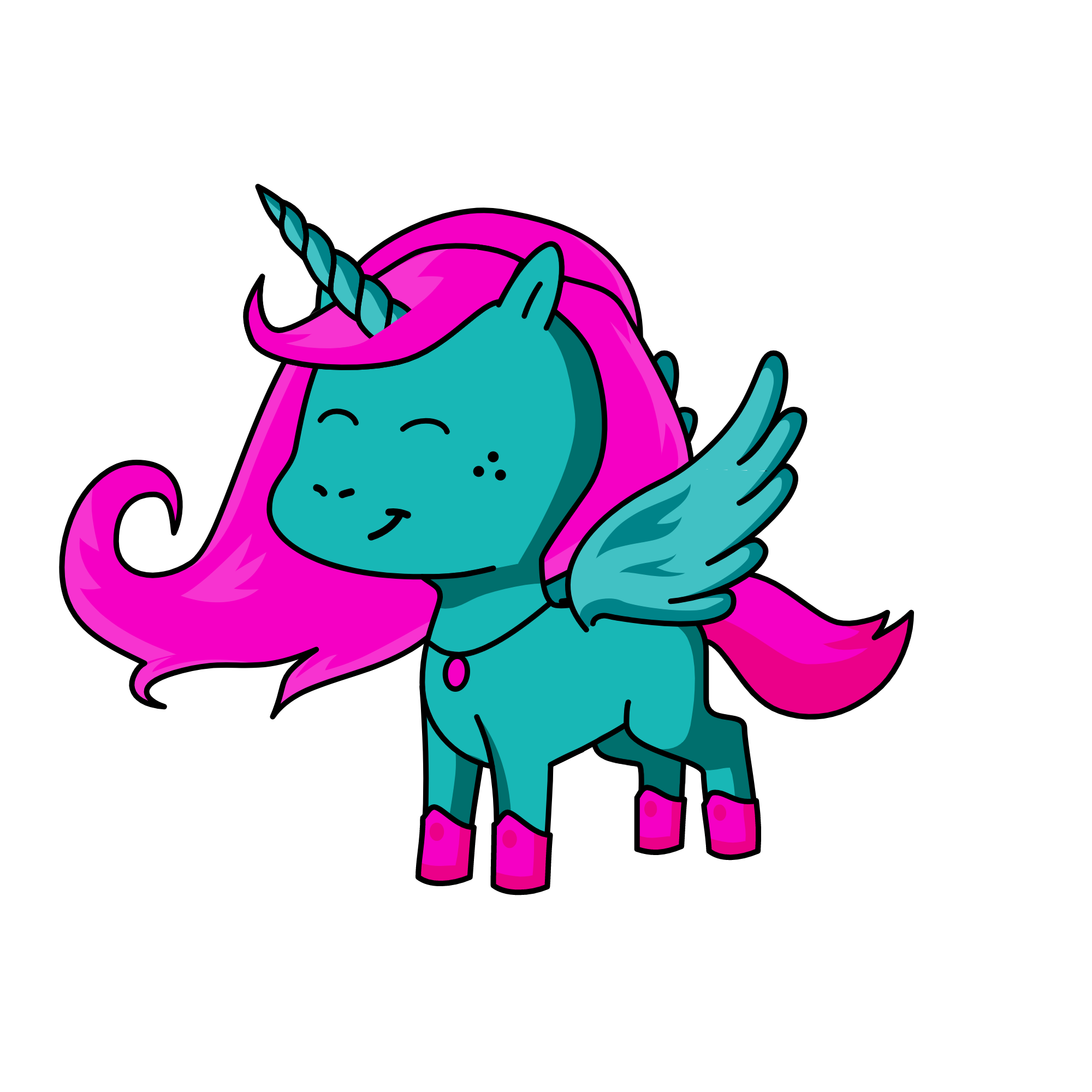 cotton candy, the unicorn