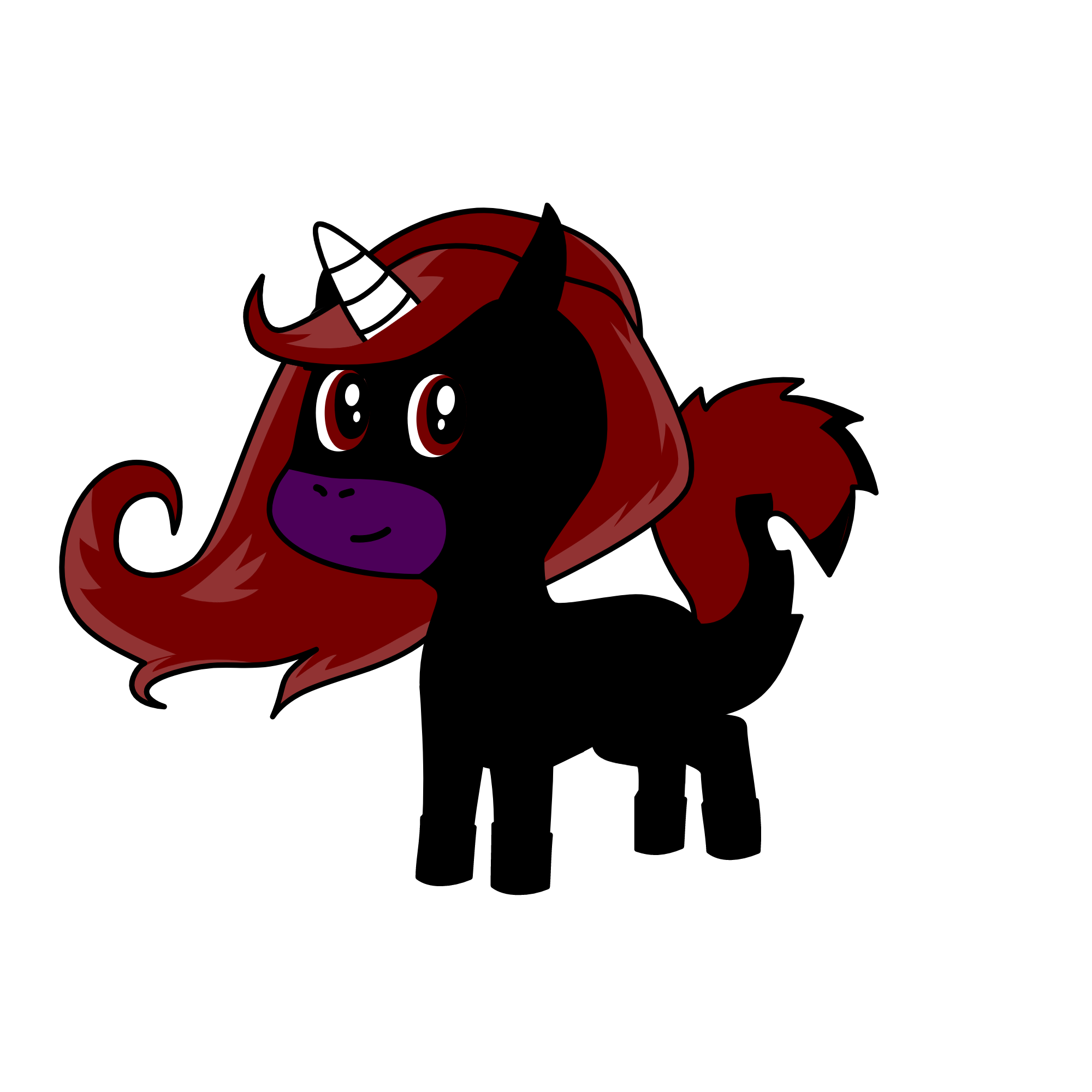 dark lily, the unicorn