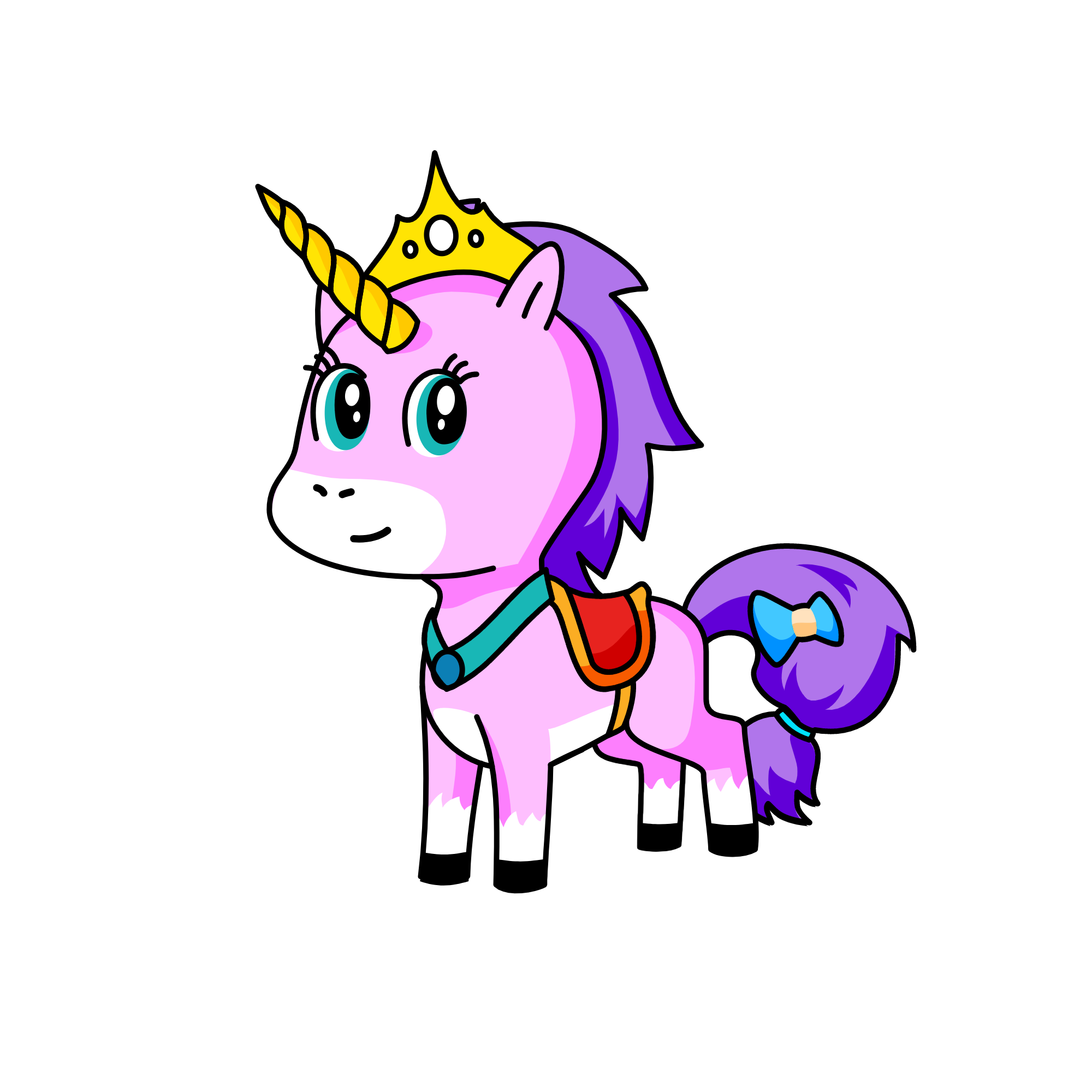 fluffy, the unicorn