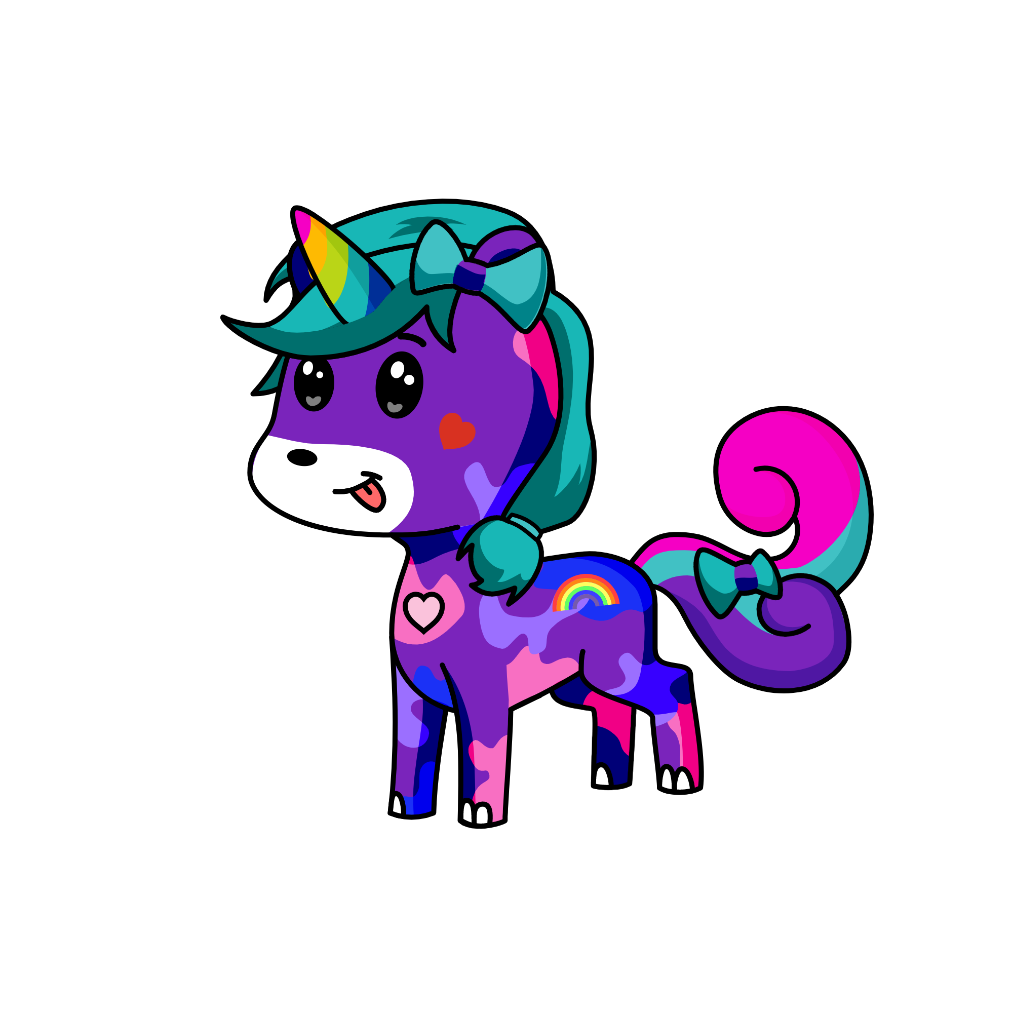 Melanie, the unicorn