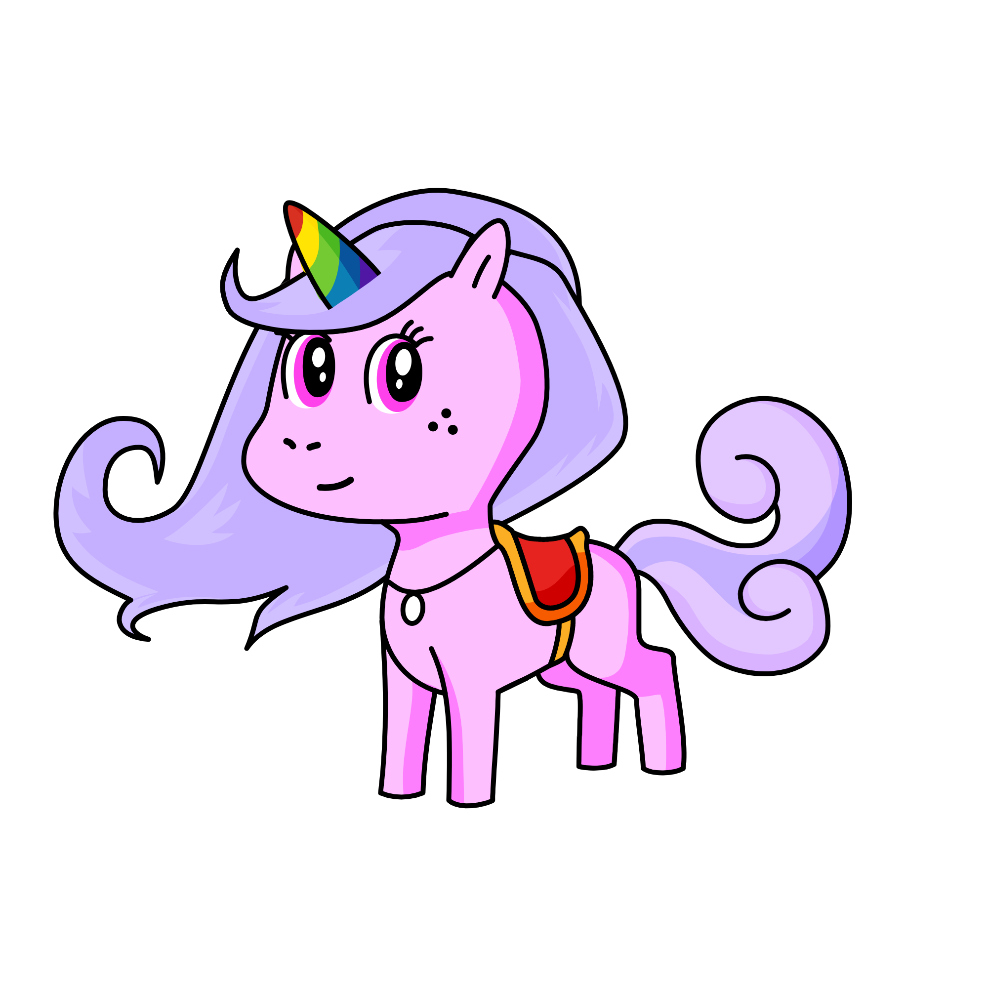 princess, the unicorn