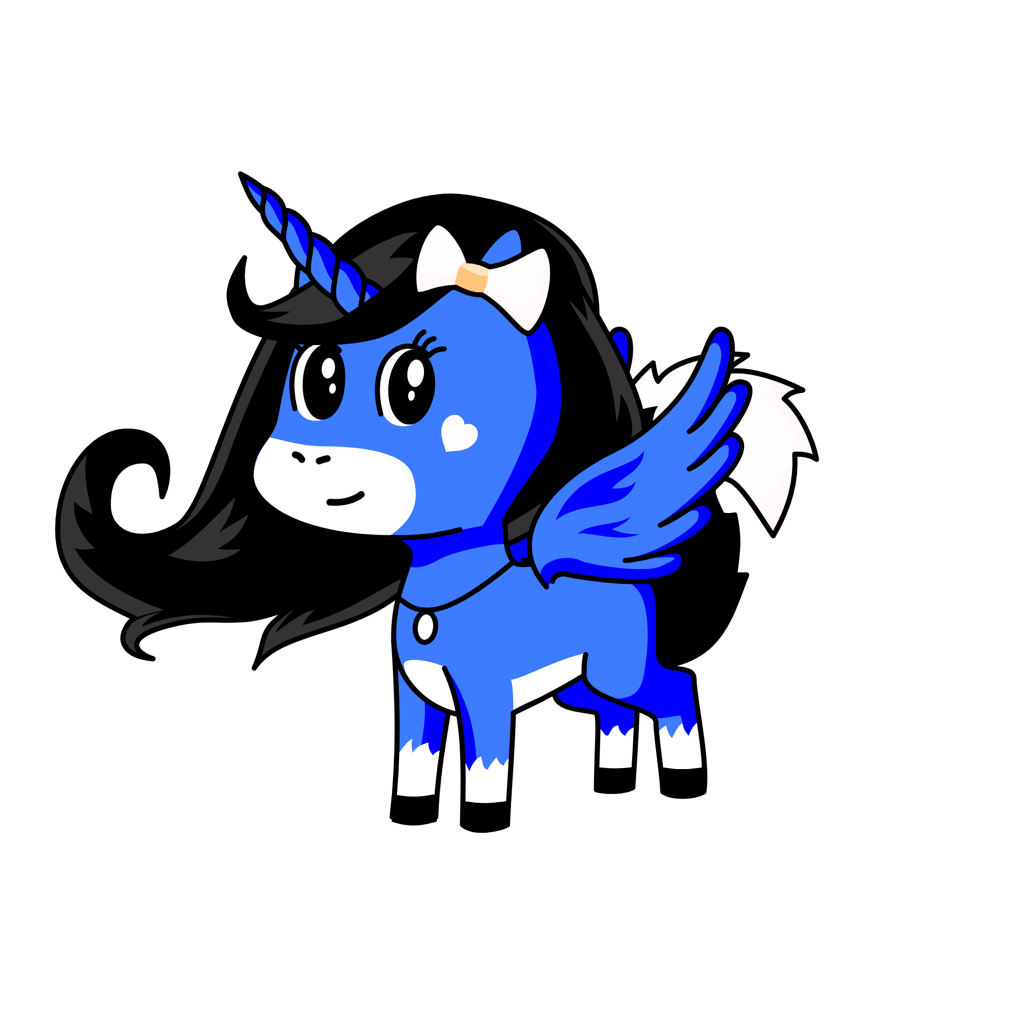 AquaLily ( Wants a Mommy ), the unicorn