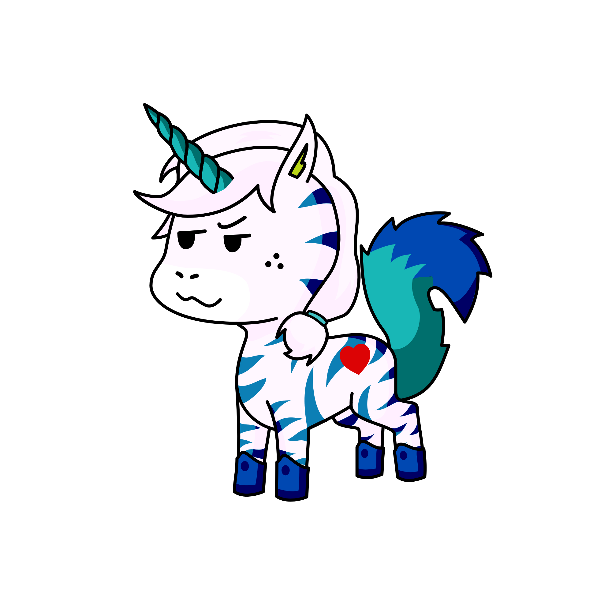ZIEEBRA, the unicorn
