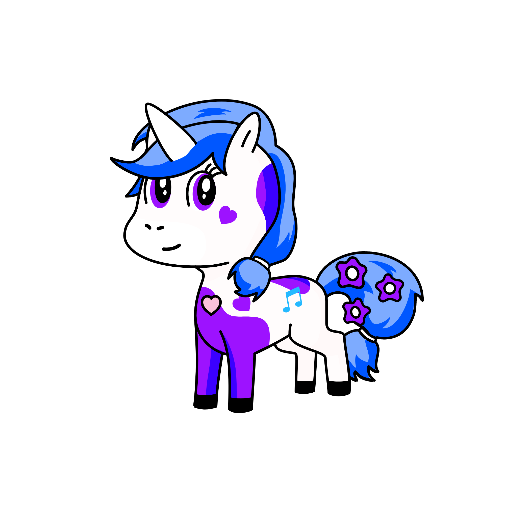 likes Mr. Charming, the unicorn