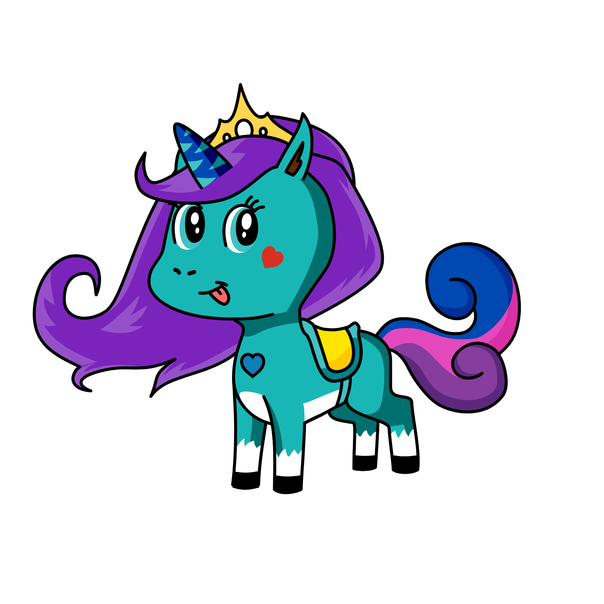 moom, the unicorn