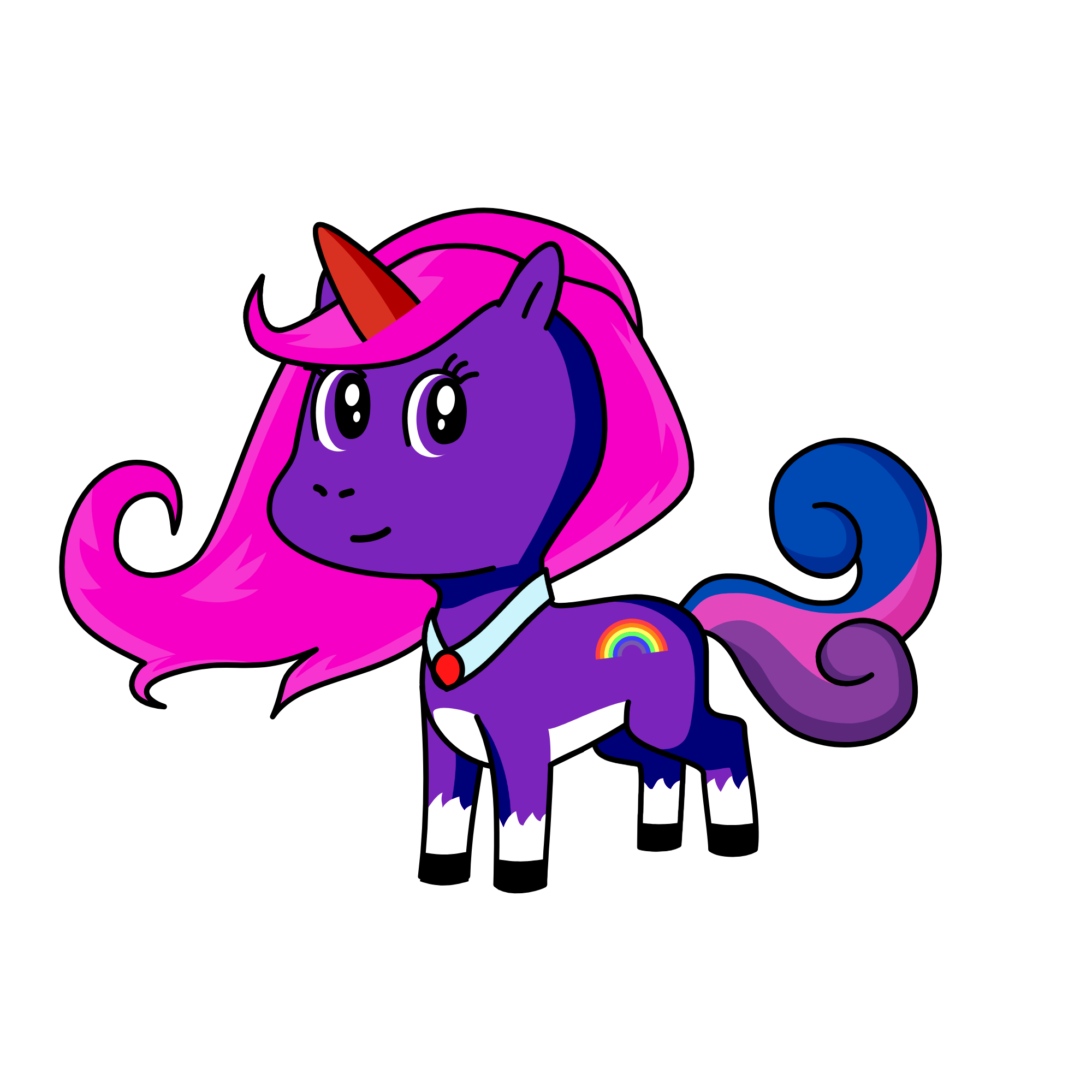 미니, the unicorn