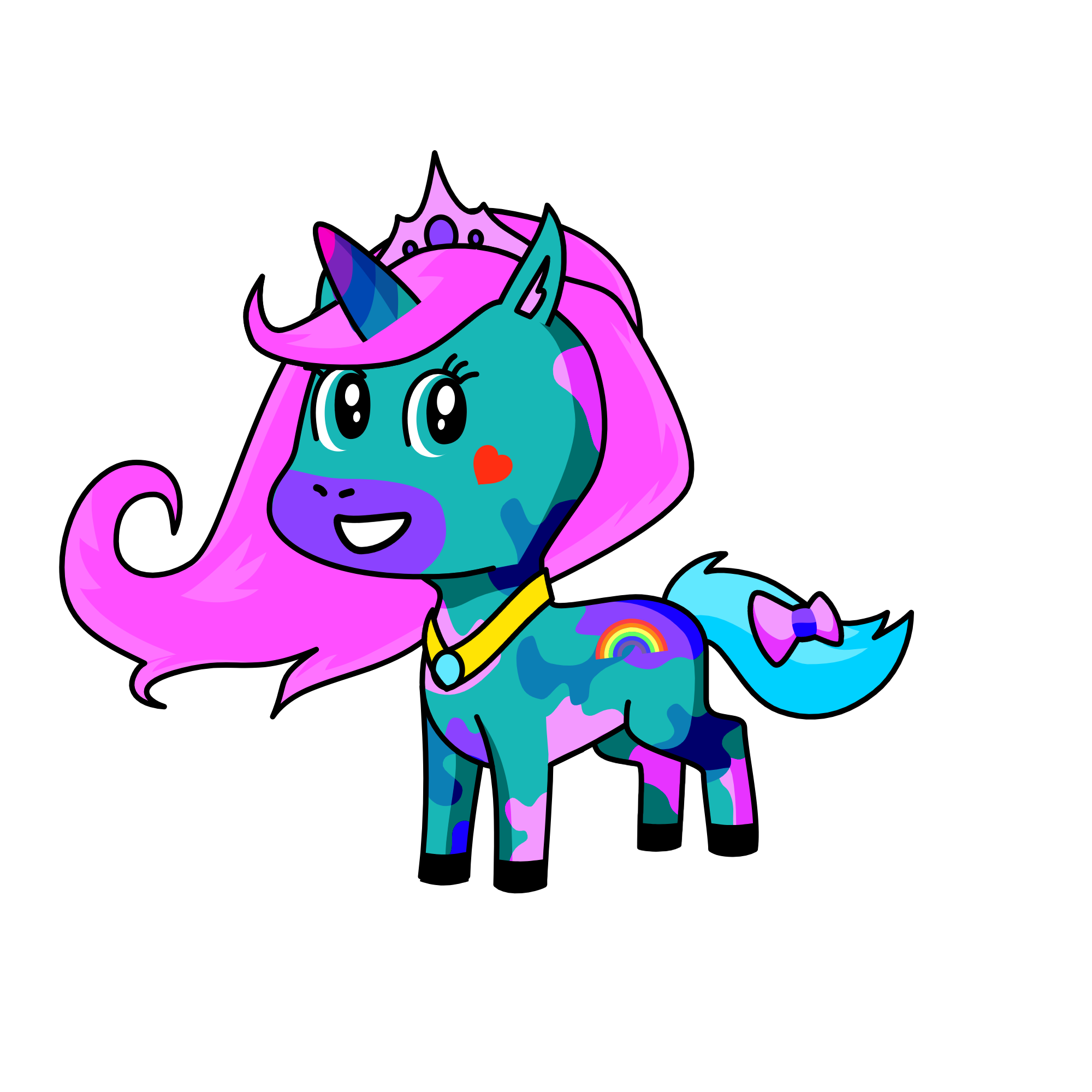 Princess Sparkle Twila, the unicorn