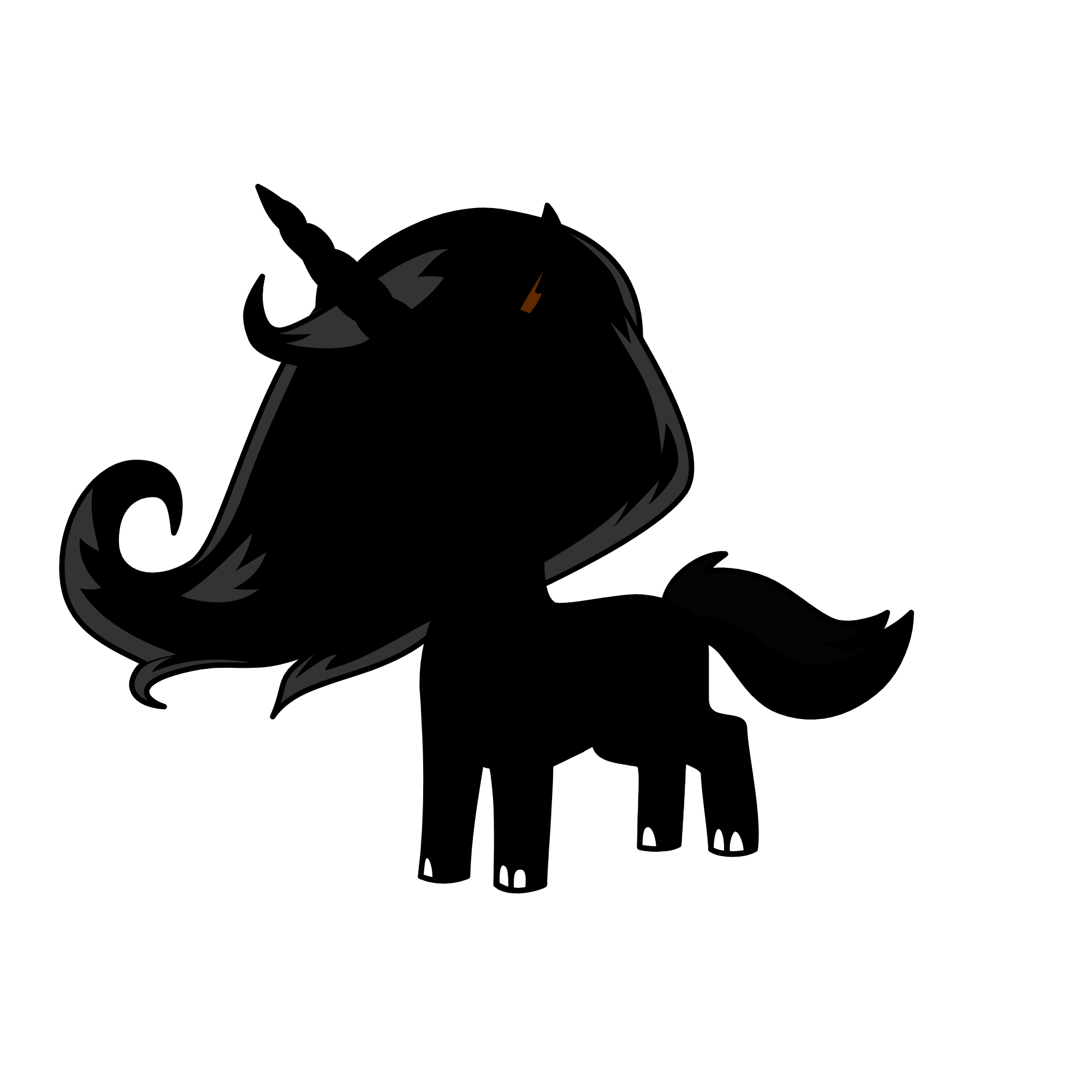 理理, the unicorn