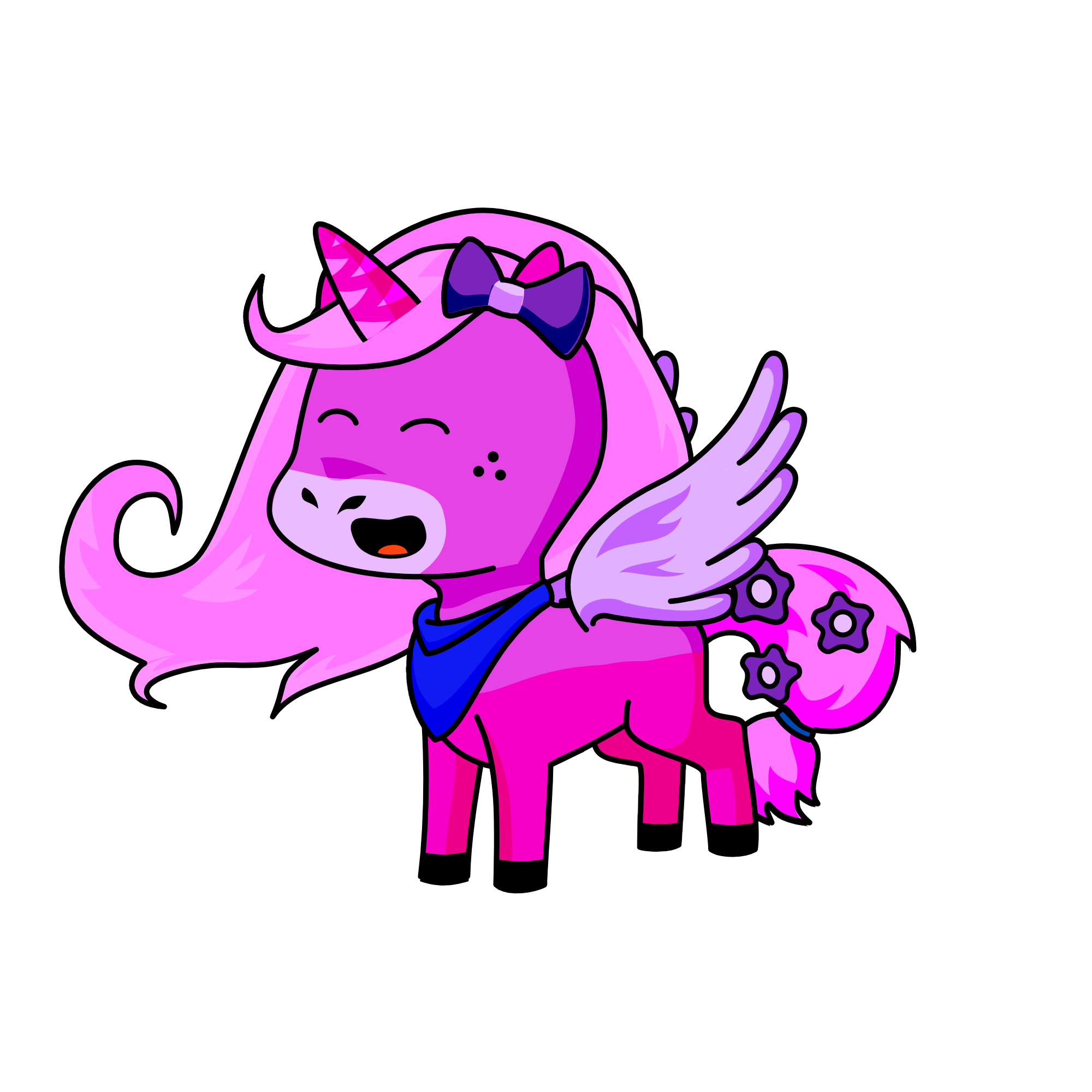 mia/my sisters, the unicorn