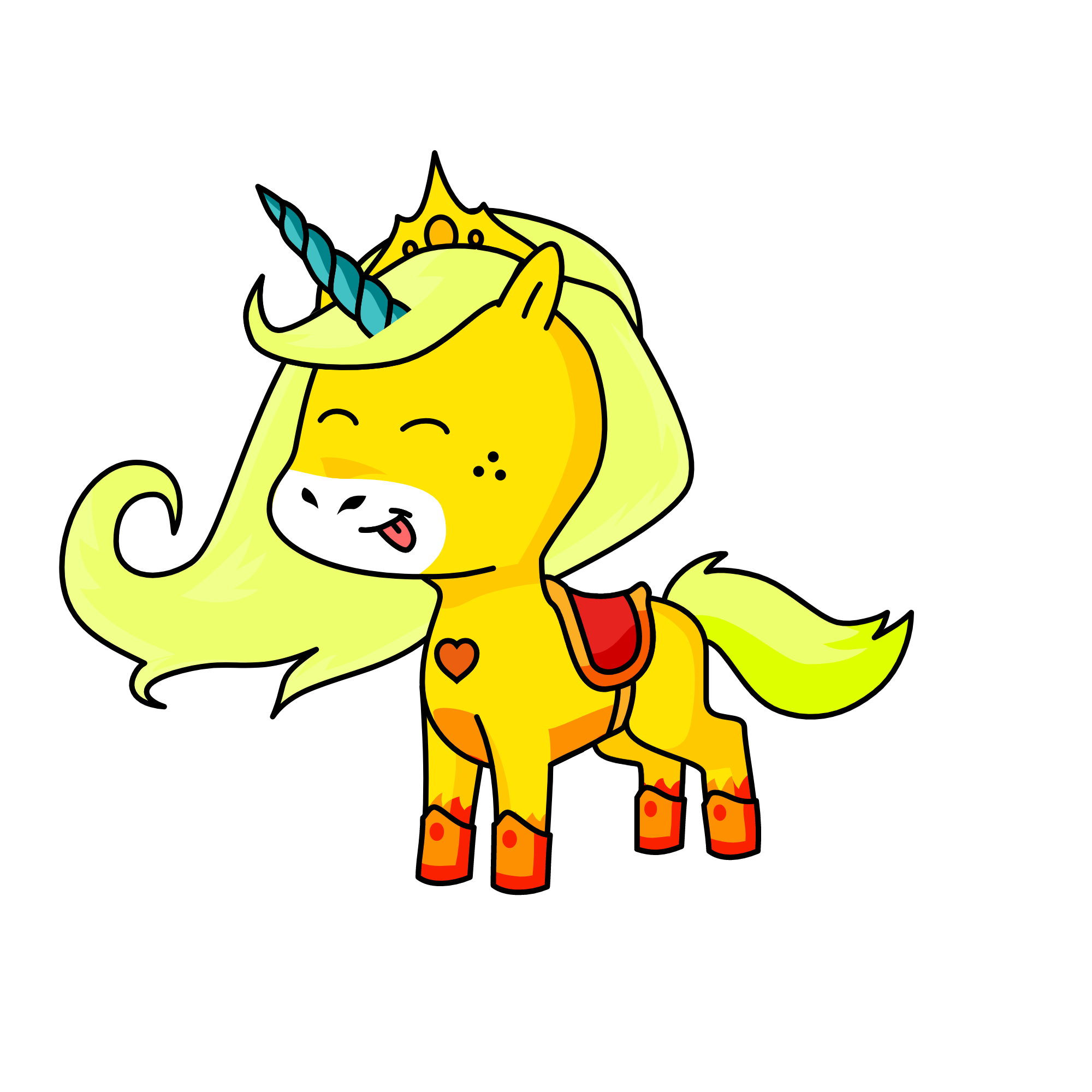 sunshine, the unicorn