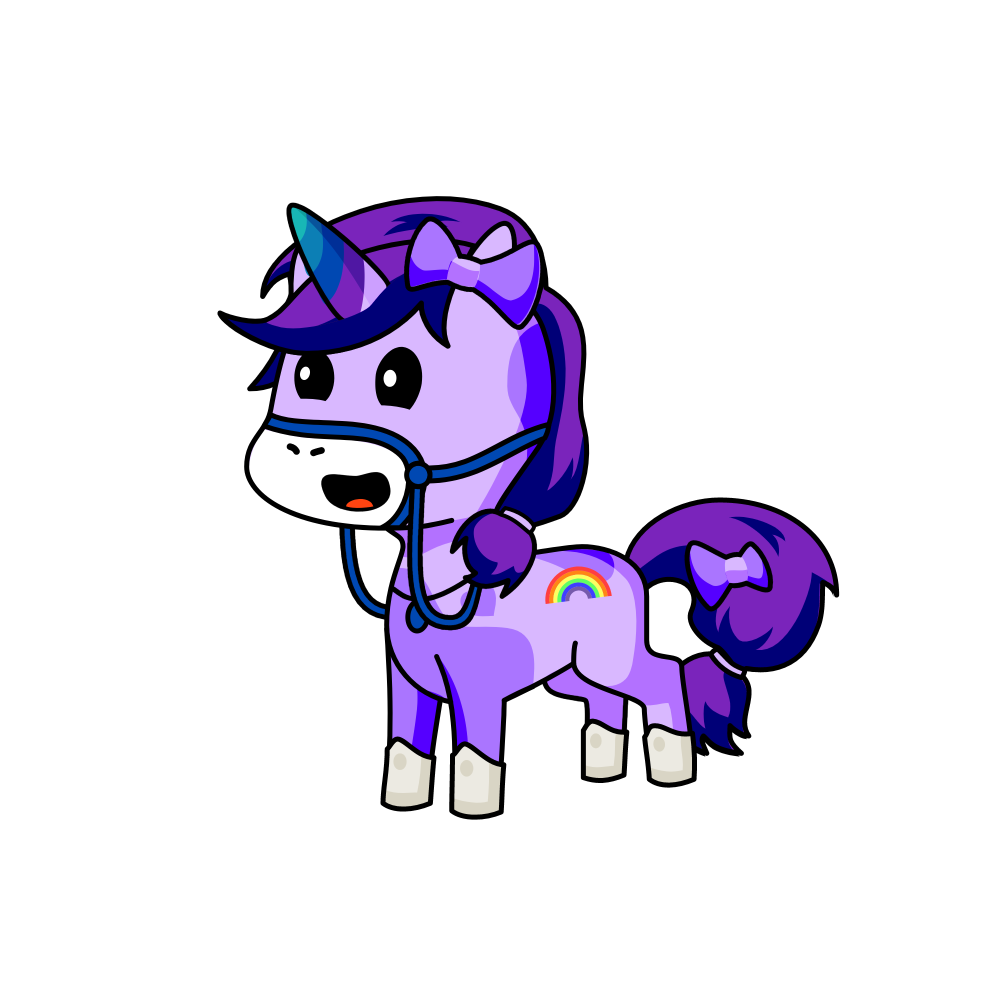 grapes, the unicorn