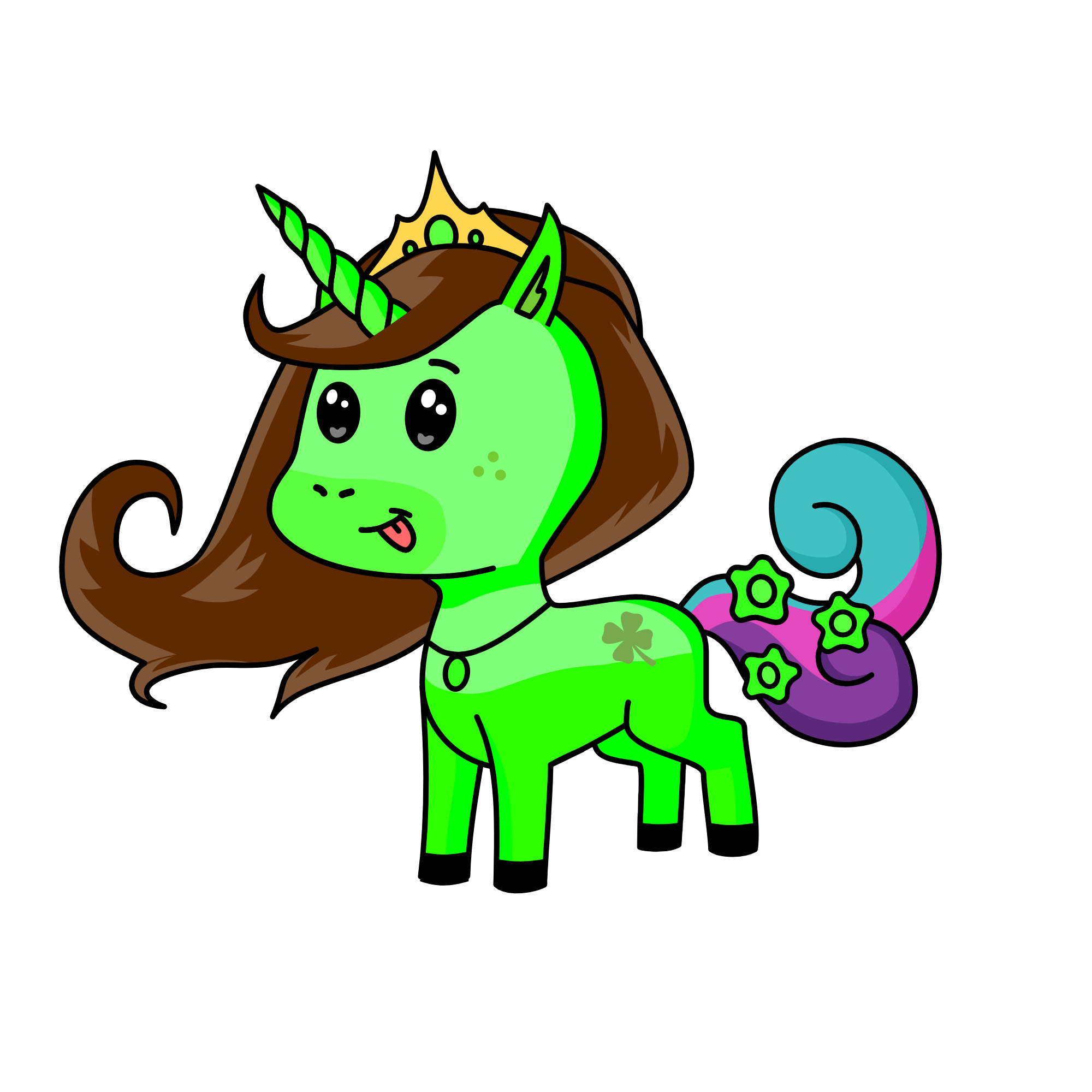 Queen Wildlife, the unicorn