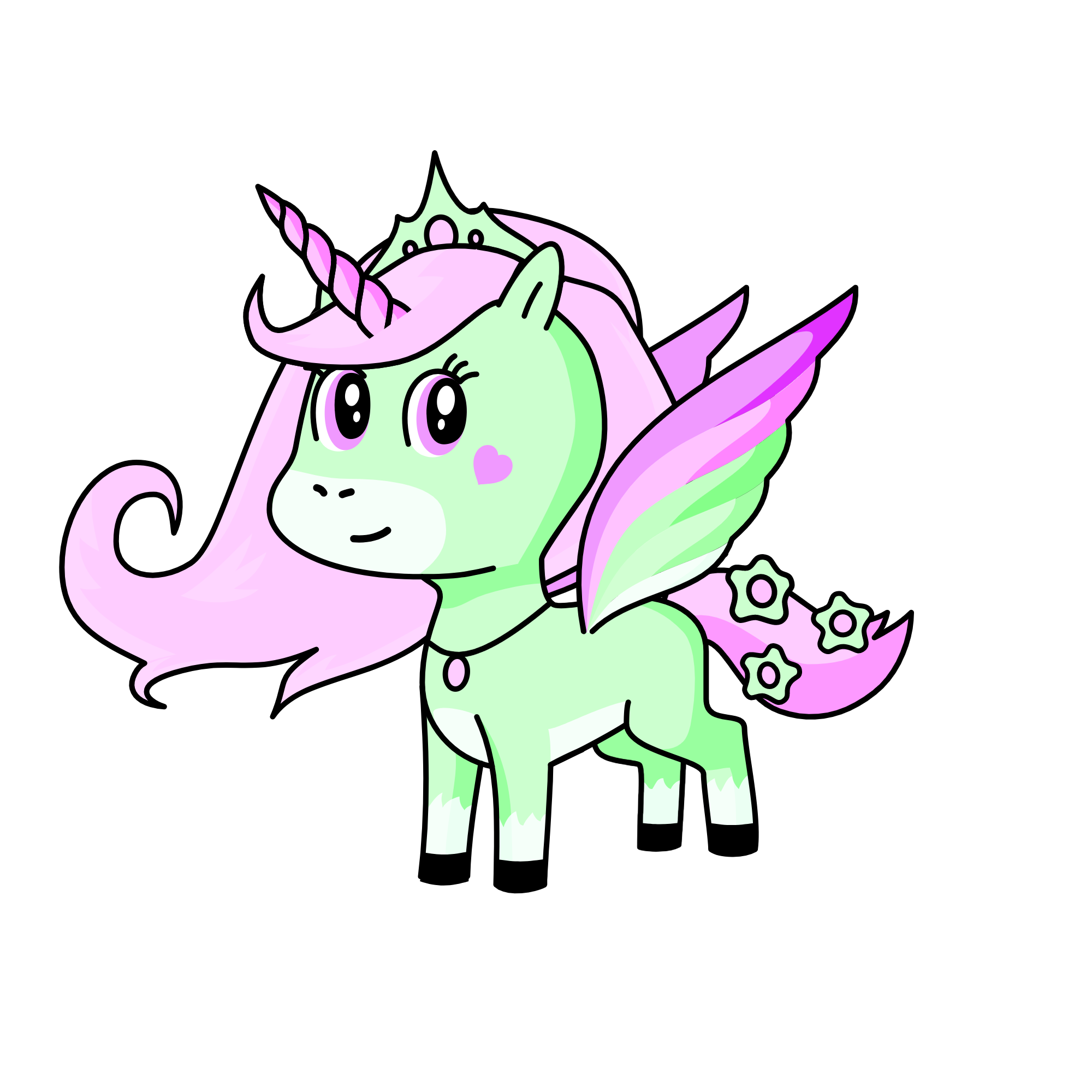 Sweet-Naturity, the unicorn