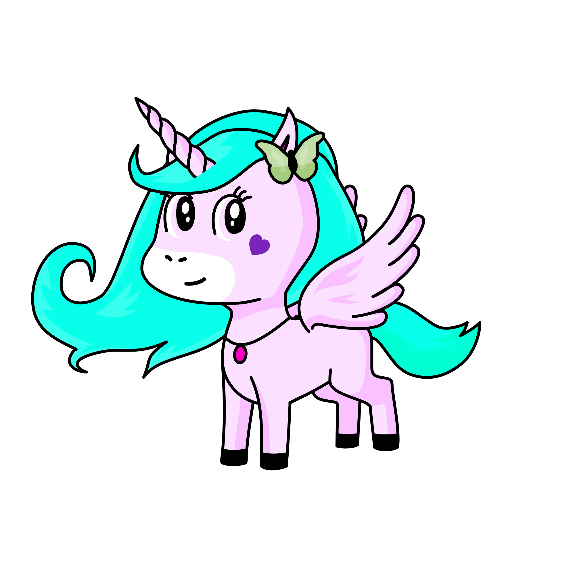 ملكة اليونيكور, the unicorn